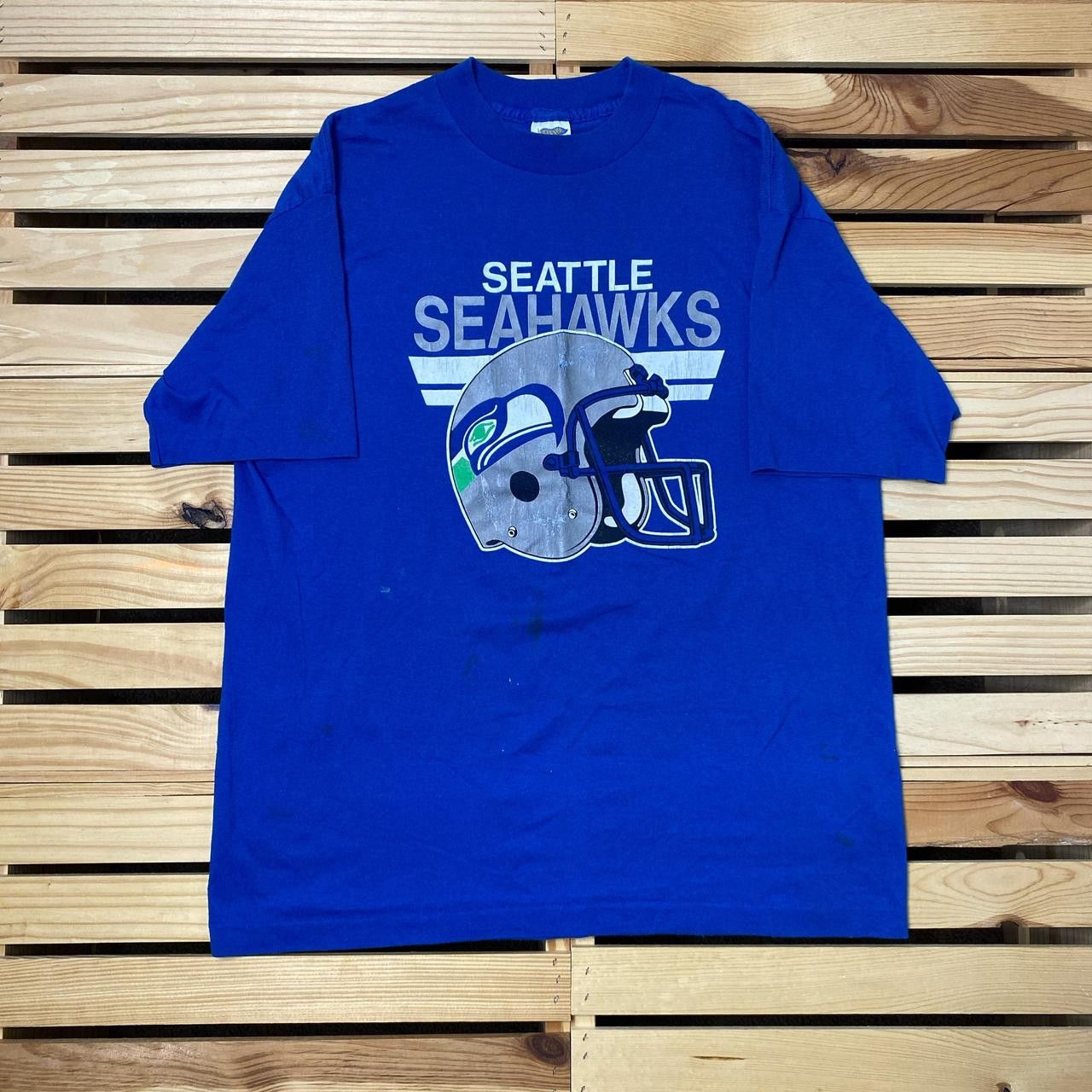Other True Vintage NFL Seattle Seahawks Blue Football Tee Size XL Size US XL / EU 56 / 4 - 1 Thumbnail
