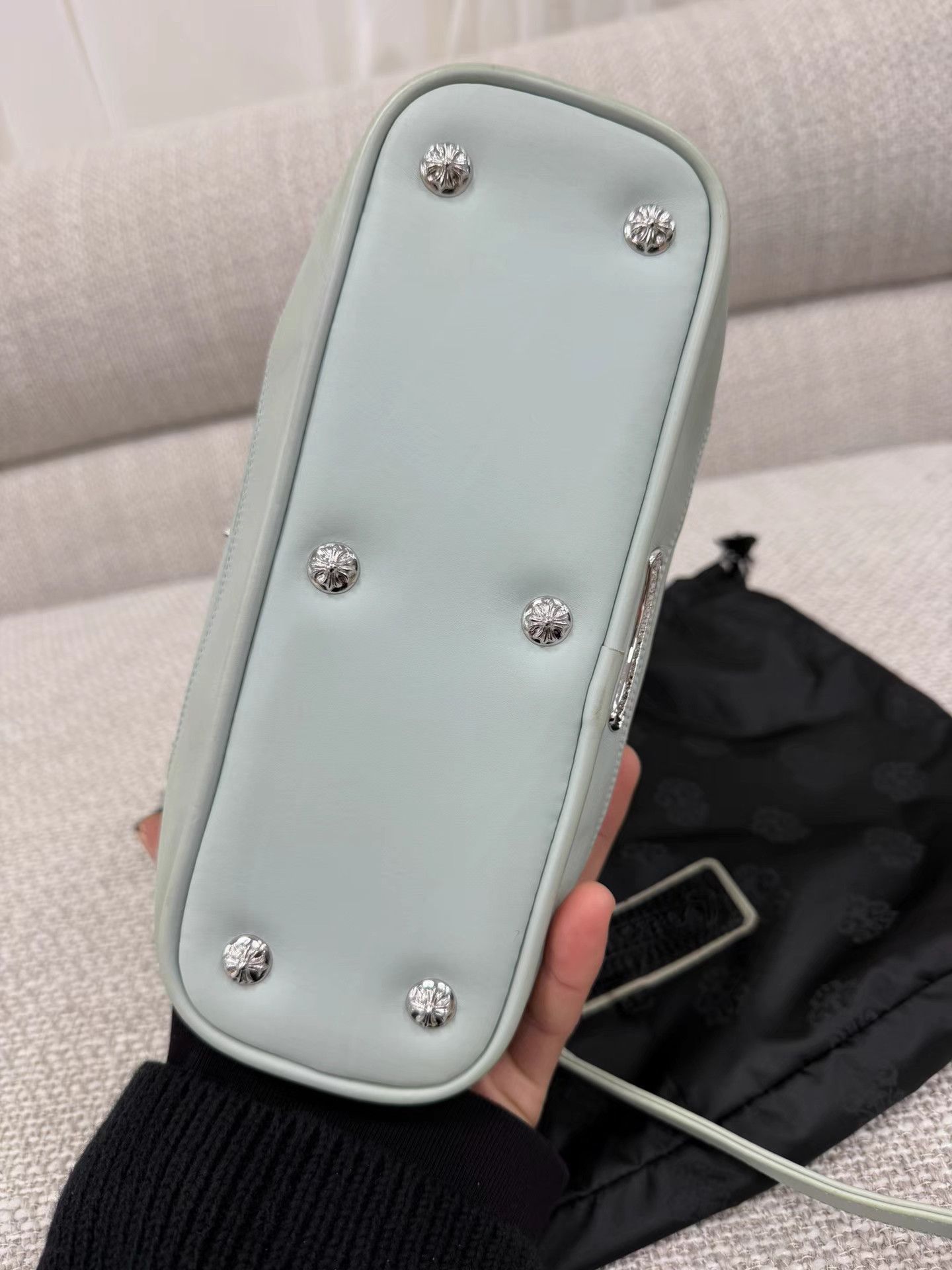 Chrome Hearts 【Chrome Hearts Sky Blue Seoul Exclusive Shell Bag】 Size ONE SIZE - 2 Thumbnail