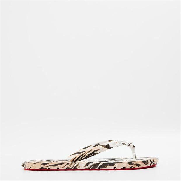 Christian Louboutin Super Loubi Flip Thong Sandals Size US 8 / IT 38 - 1 Thumbnail