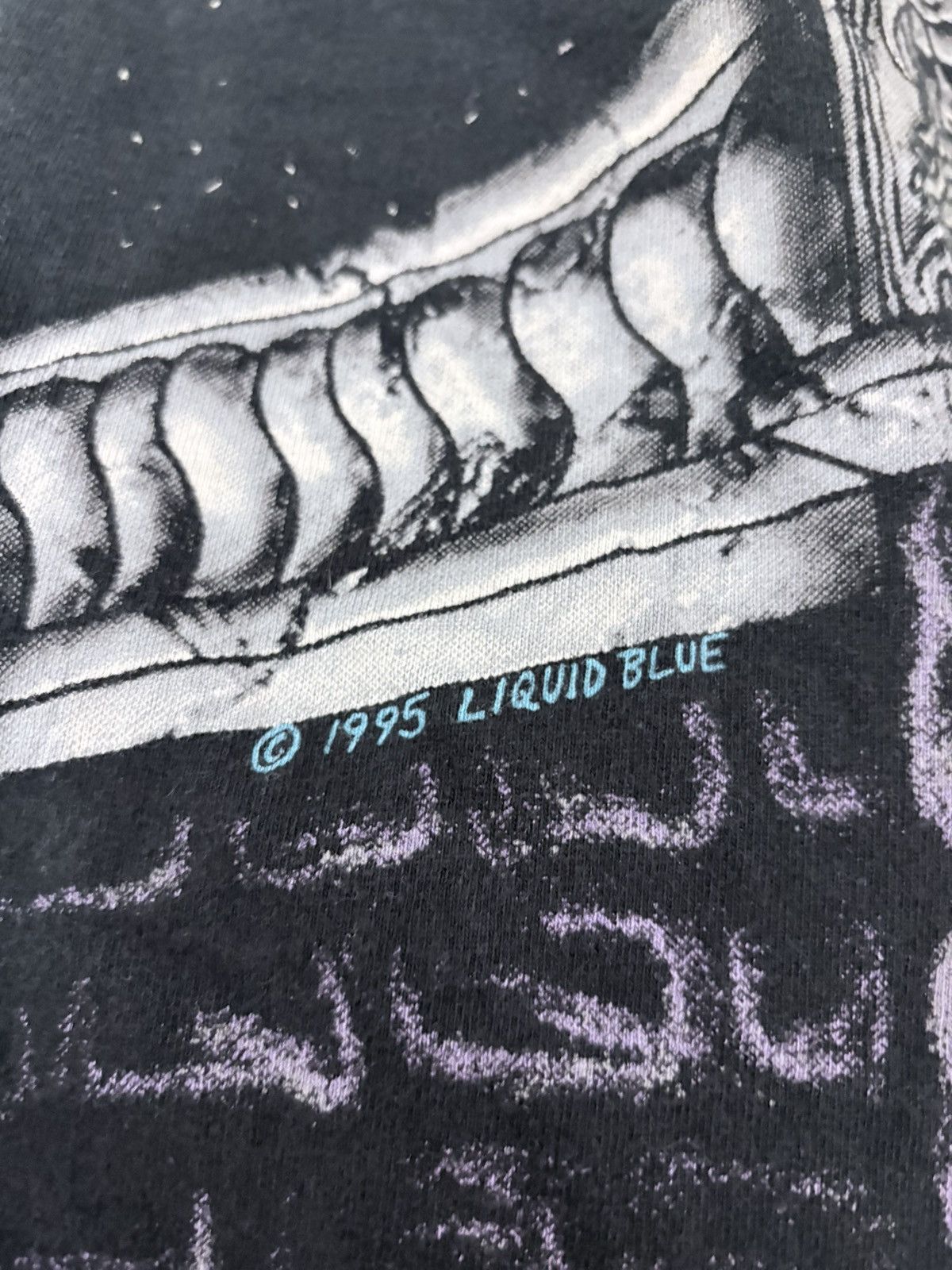 Liquid Blue RARE GRAIL Gargoyles Liquid Blue All Over Print Vintage Tee Size US XXL / EU 58 / 5 - 10 Thumbnail