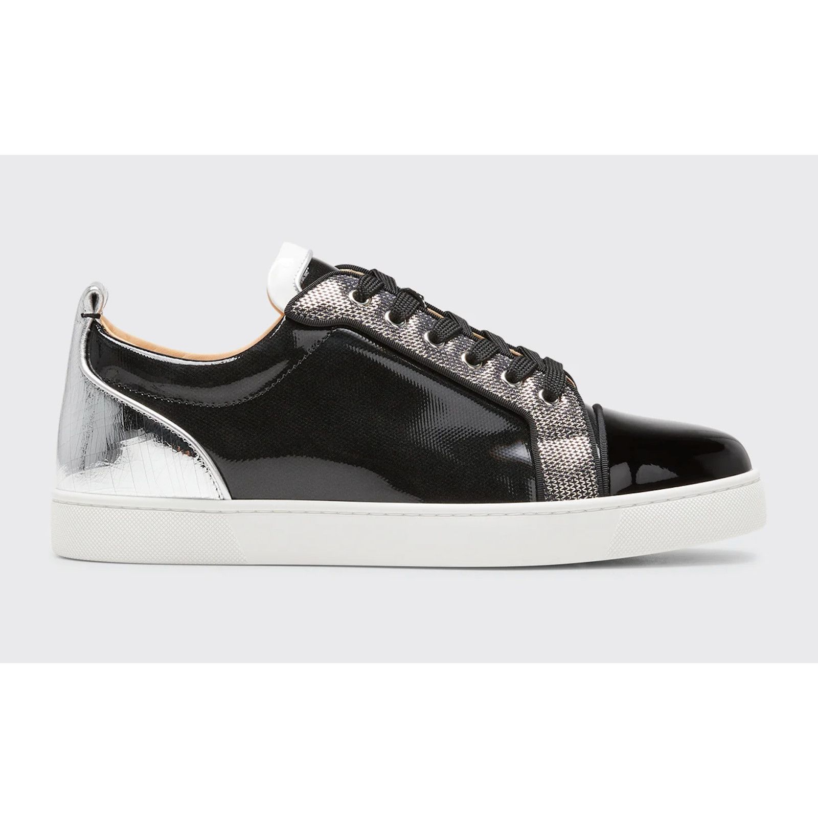 Christian Louboutin Christian Louboutin Louis Junior Orlato Flat Black Patent Size US 10 / EU 43 - 1 Thumbnail