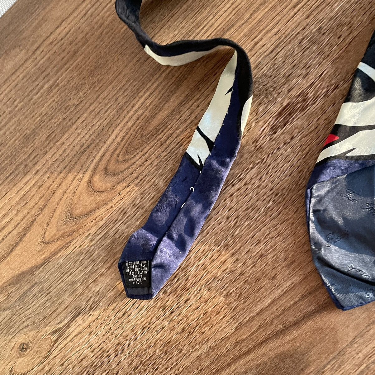 Disney × Vintage Vintage Disney Mickey Mouse Tie Silk 90s Style USA Old Money Size ONE SIZE - 7 Thumbnail