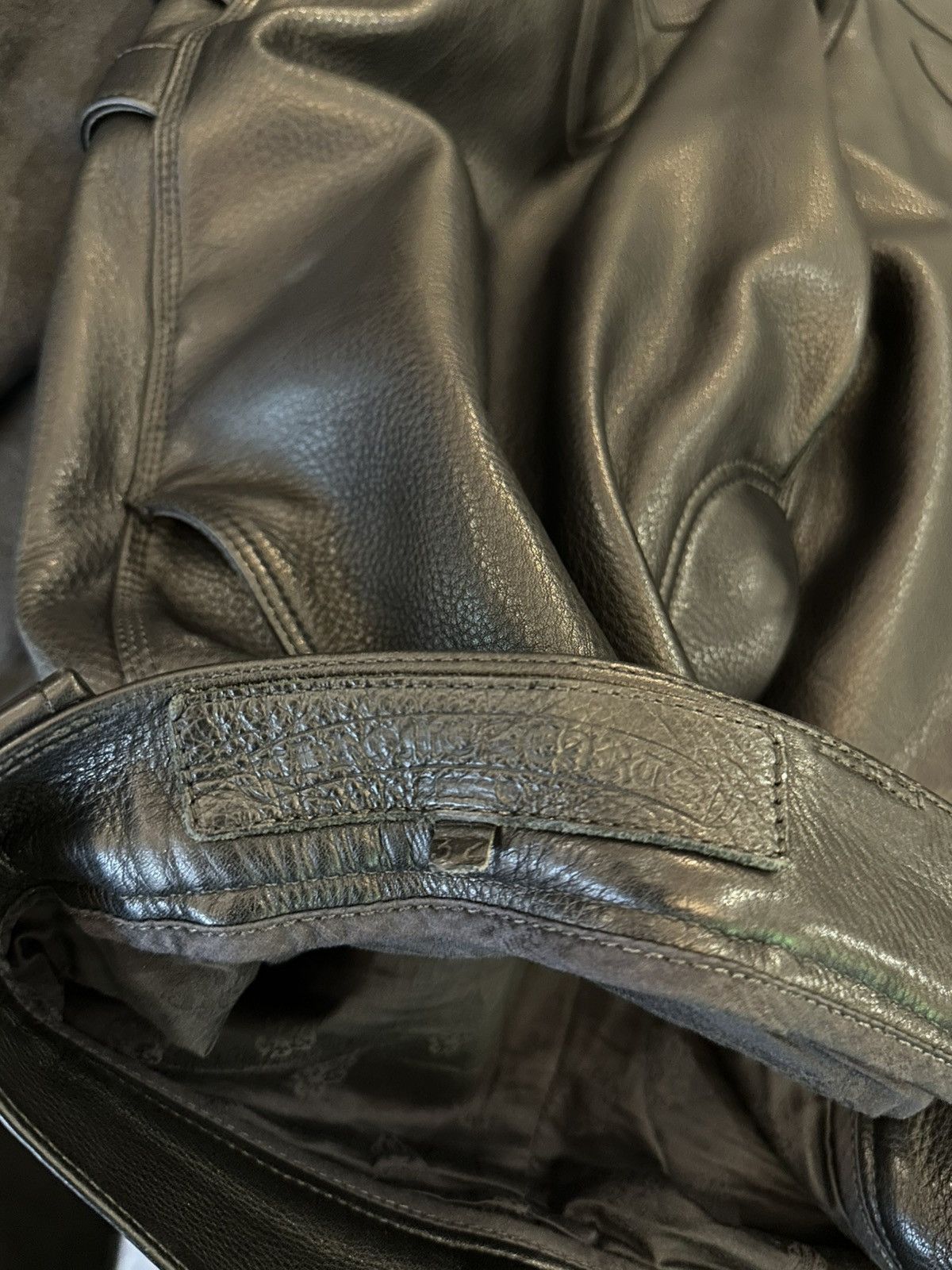 Chrome Hearts CHROME HEARTS FATIGUE LEATHER PANTS Size US 32 / EU 48 - 5 Thumbnail