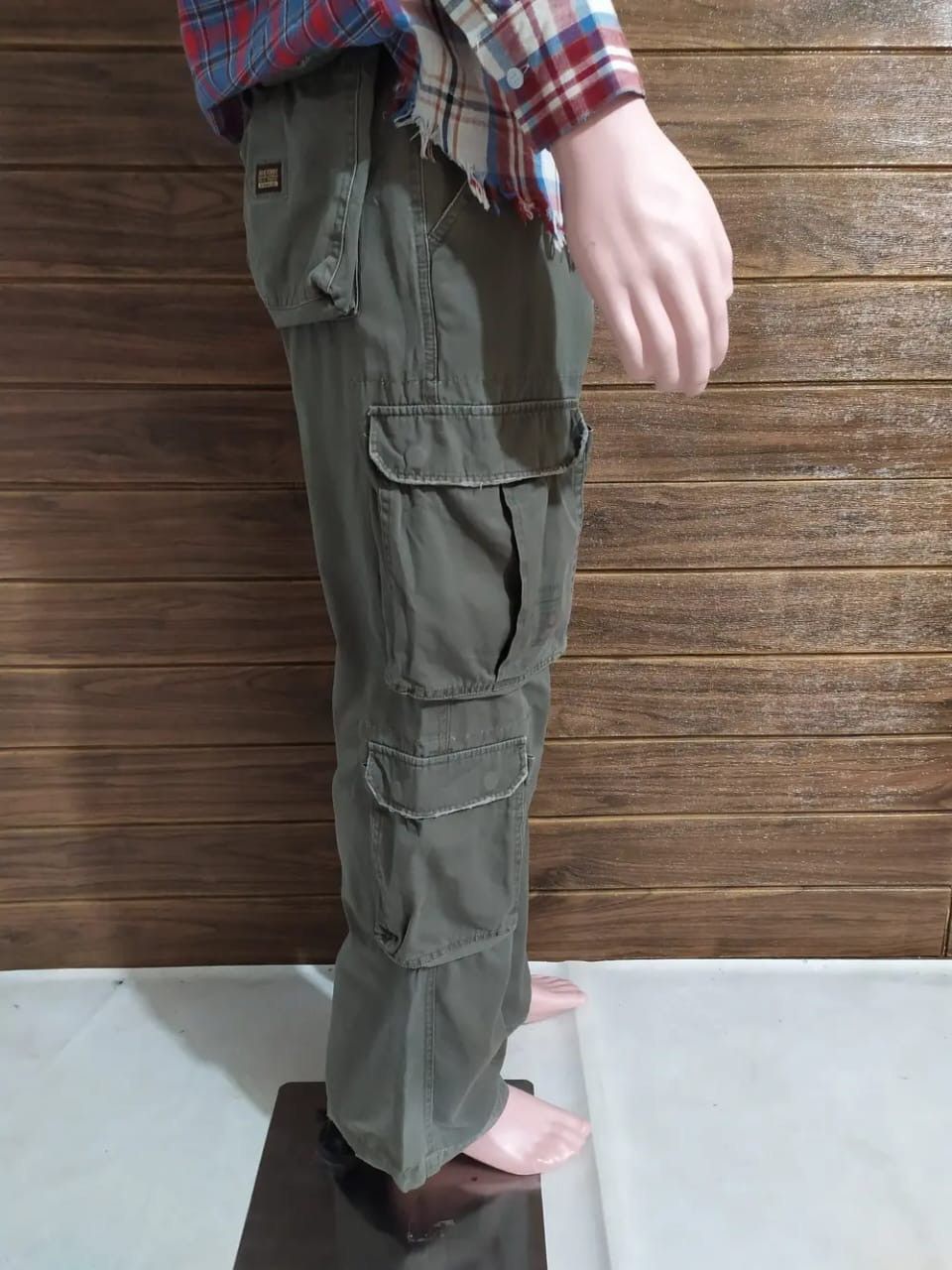 Abercrombie & Fitch Abercrombie & Fitch Multipocket Cargo Tactical Pants Size US 32 / EU 48 - 14 Thumbnail