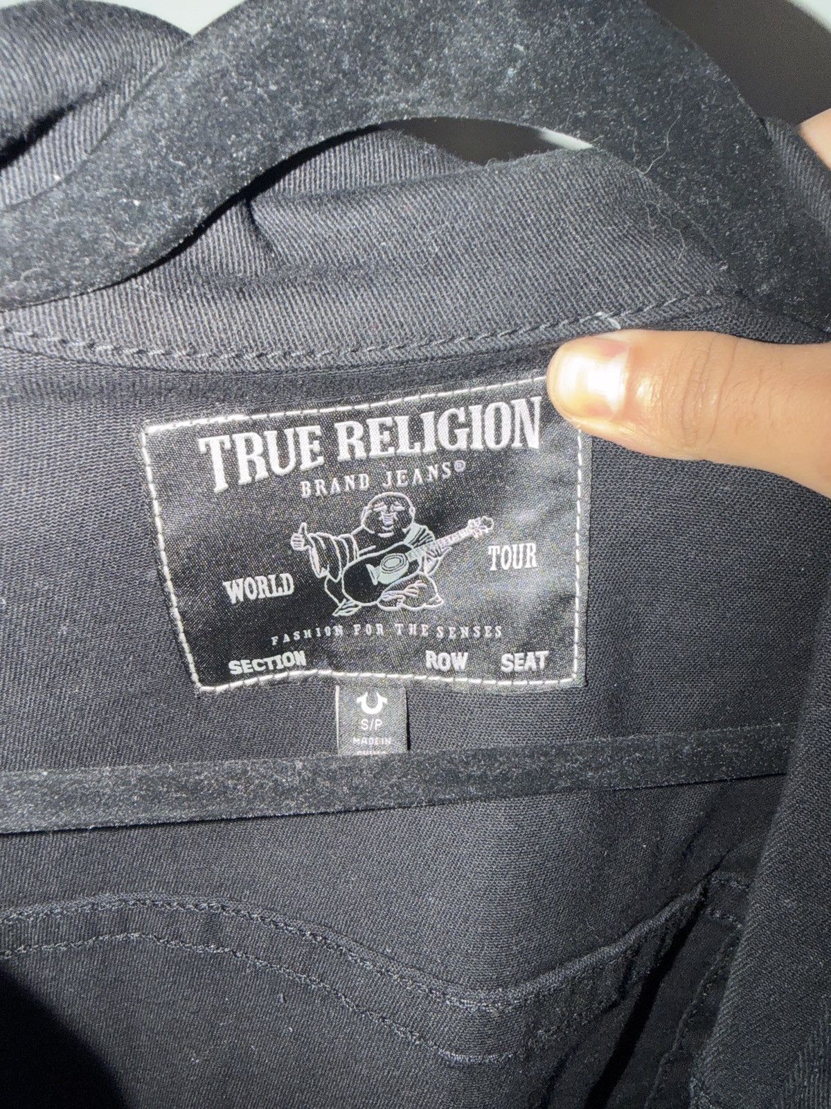 True Religion True religion black denim jacket Size US S / EU 44-46 / 1 - 2 Thumbnail