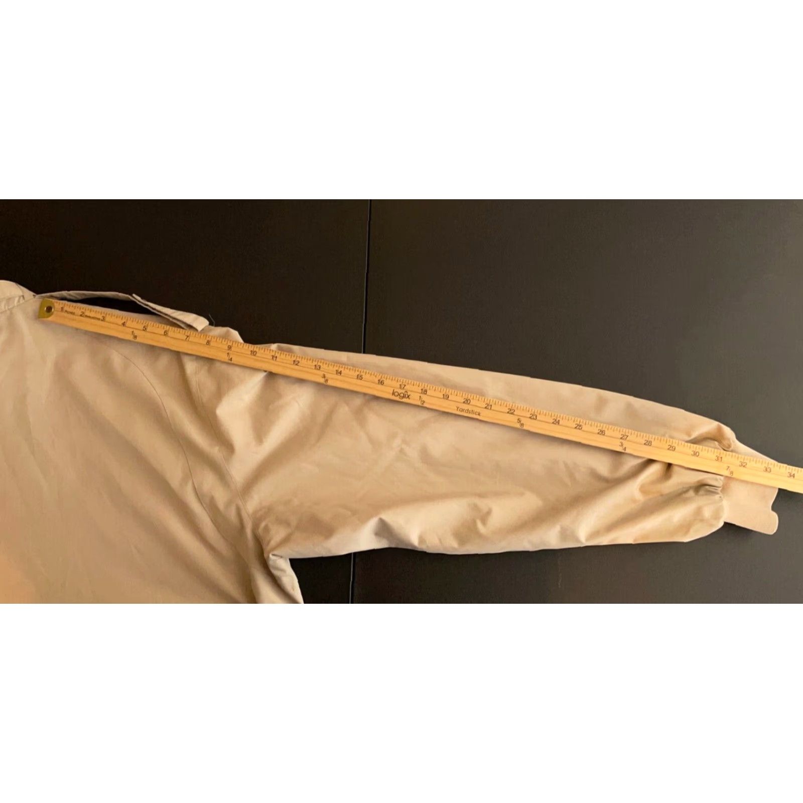 Members Only VTG Members Only Iconic Racer Jacket Adult XL Long Beige Lightweight Size US XL / EU 56 / 4 - 7 Thumbnail