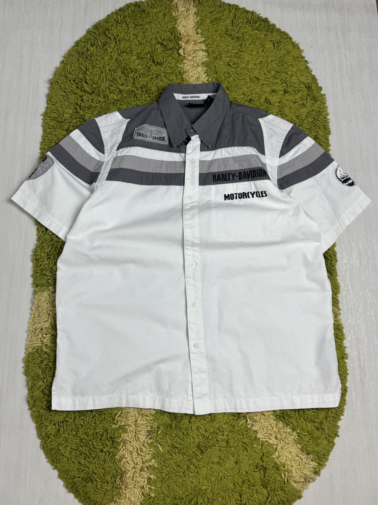 Harley Davidson Harley Davidson Button Up Shirt Size US L / EU 52-54 / 3 - 2 Thumbnail