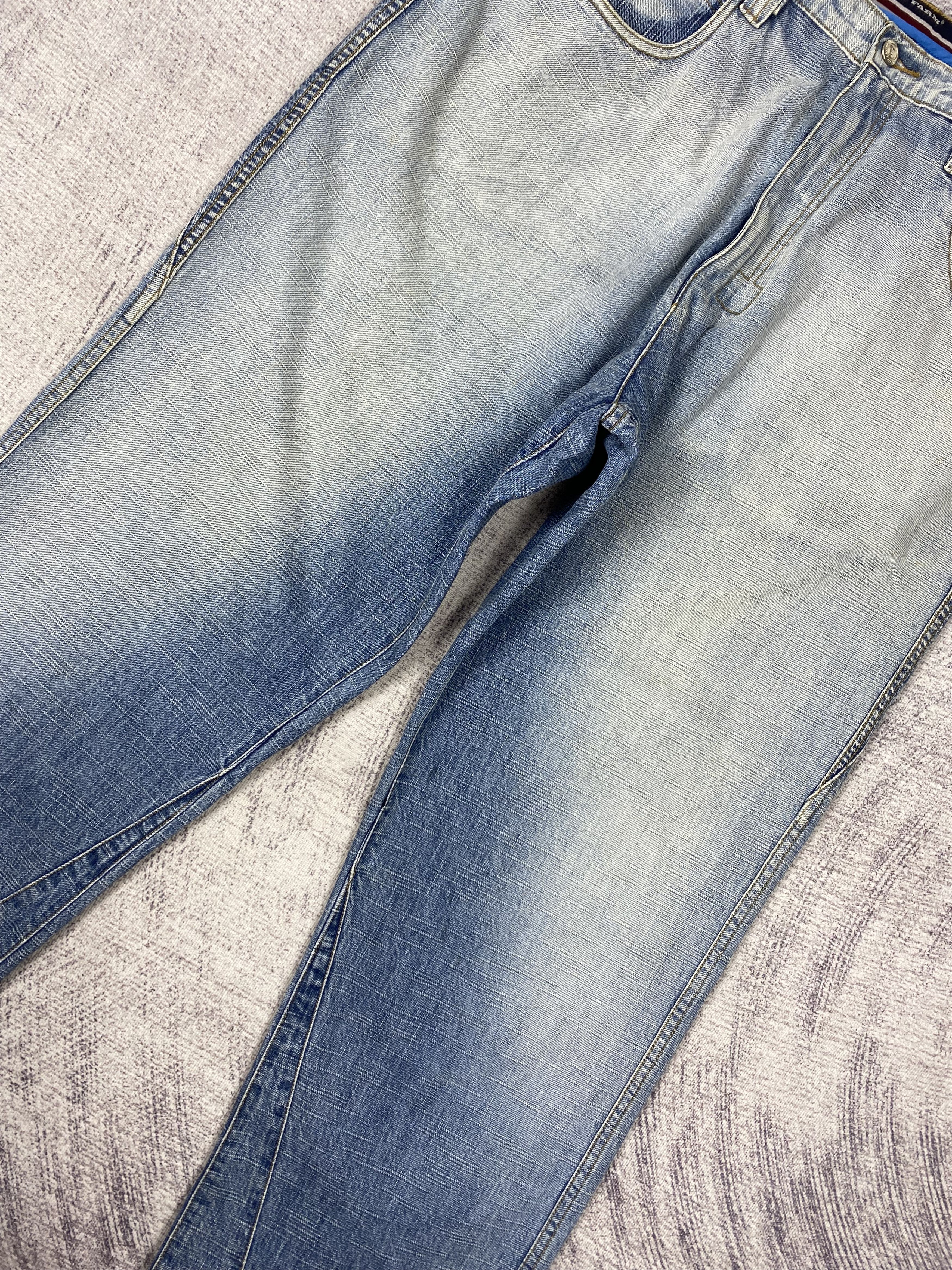 Phat Farm Vintage Phat Farm Y2K Baggy Hip Hop Denim Jeans P0488 Size US 40 / EU 56 - 2 Thumbnail