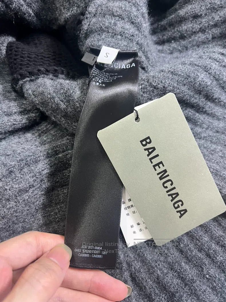 Balenciaga Balenciaga Printed Logo Sweater Size US S / EU 44-46 / 1 - 4 Thumbnail