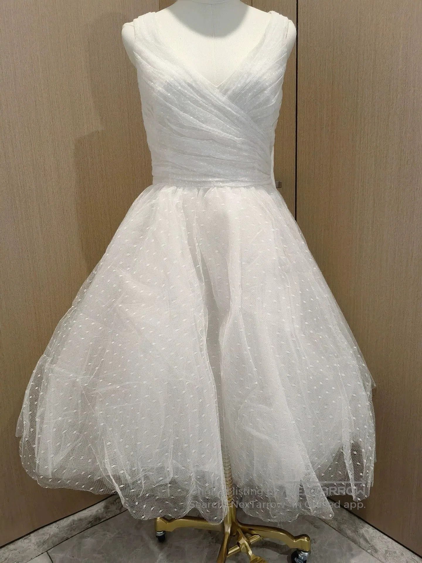 Valentino VALENTINO White Mini Wedding Dress. Size ONE SIZE - 2 Thumbnail