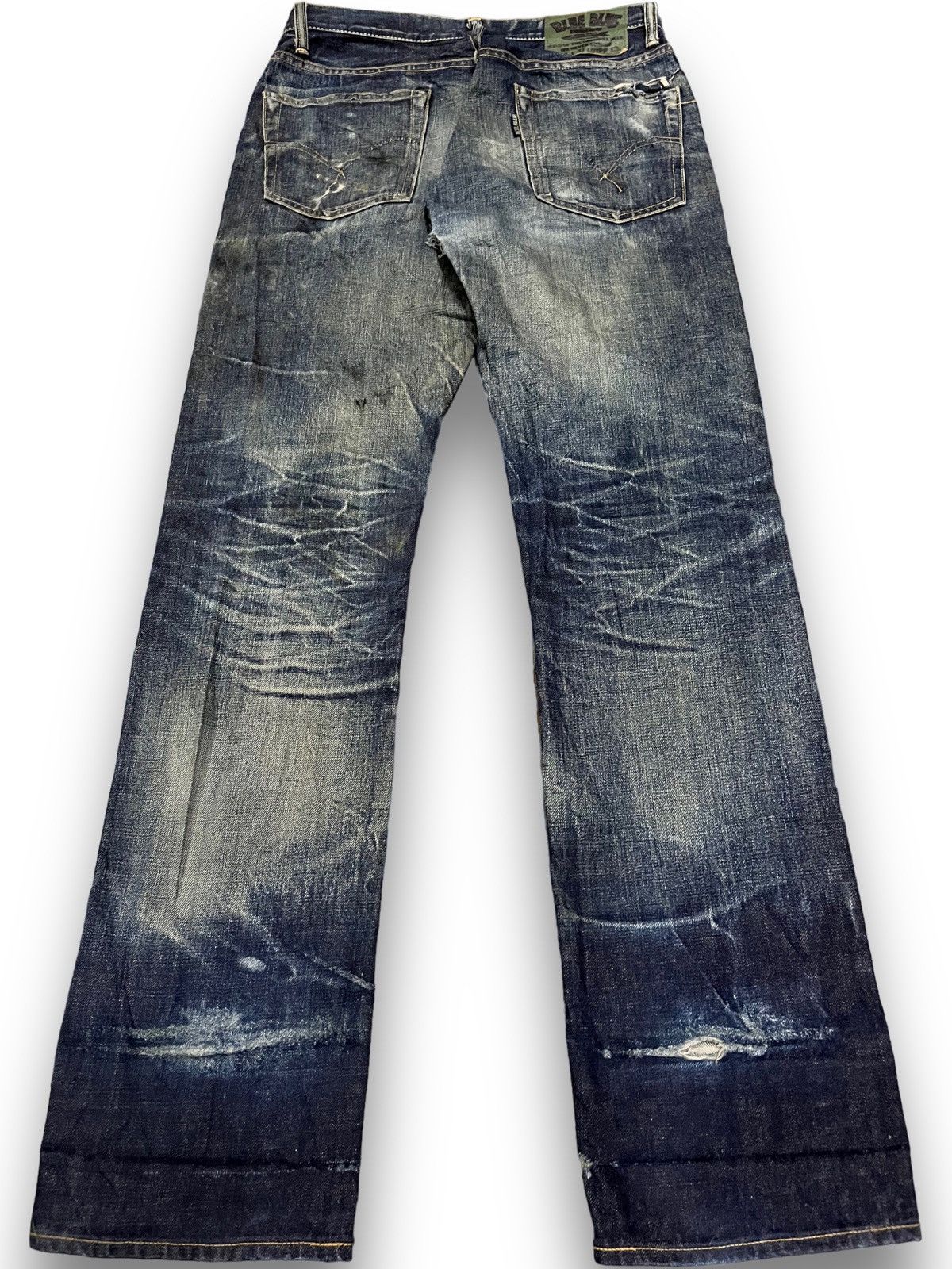 Blue Blue Japan Vintage Blue Blue Japan Selvedge 5oz Denim Size US 32 / EU 48 - 7 Thumbnail