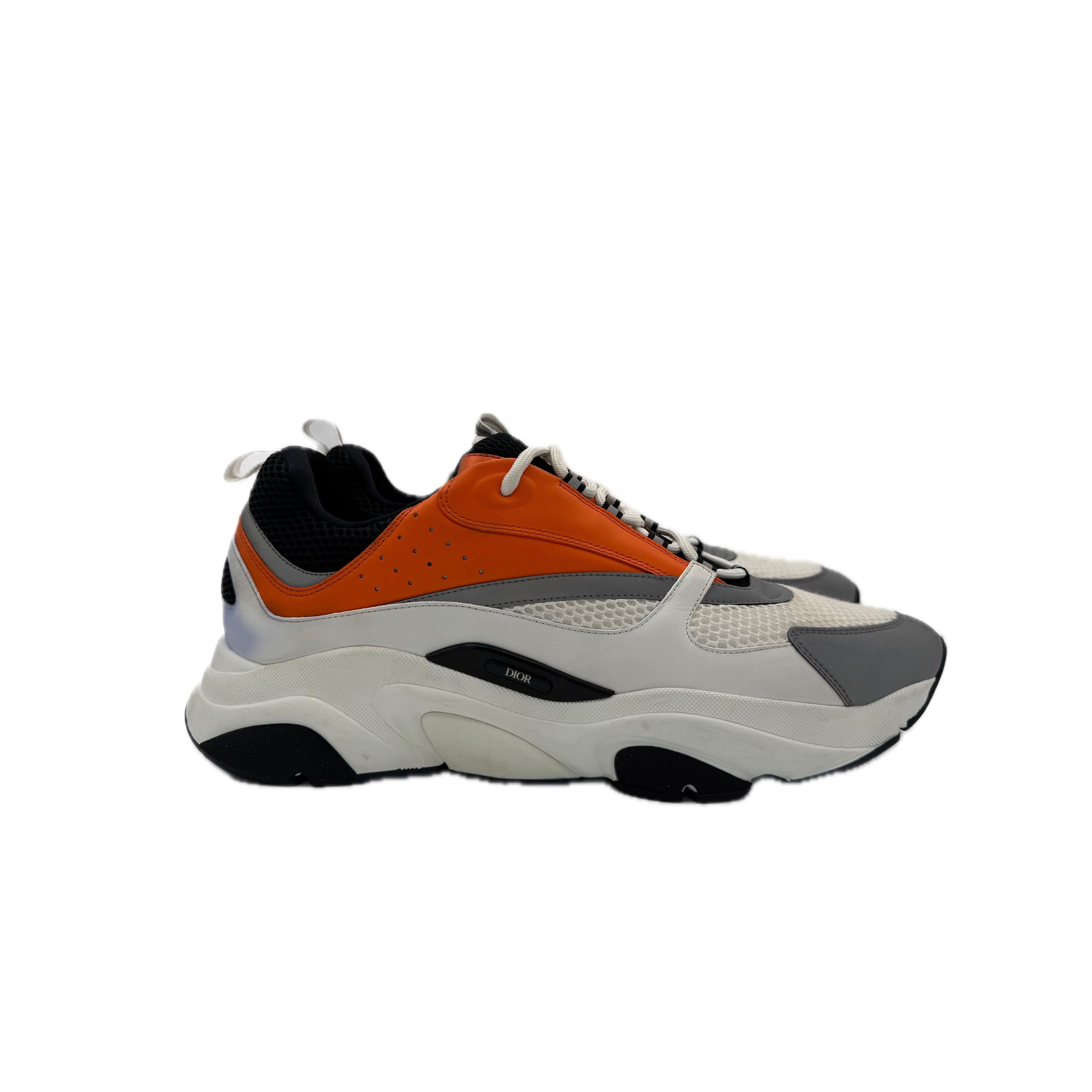 Dior Christian Dior Technical Mesh Calfskin Mens B22 Sneakers Whi Size US 15 / EU 48 - 1 Thumbnail
