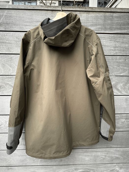 And Wander Pertex Shield Rain Jacket Olive | Grailed