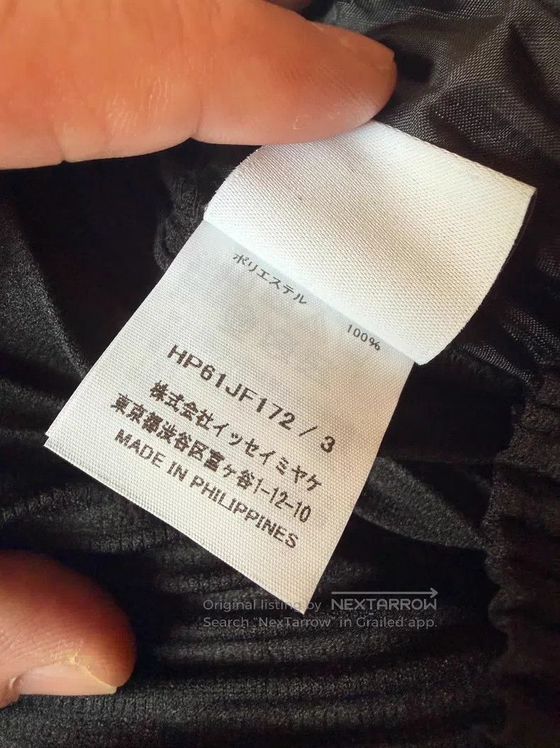 Issey Miyake Issey Miyake size:3 Black Long Pants Size 31" - 4 Thumbnail