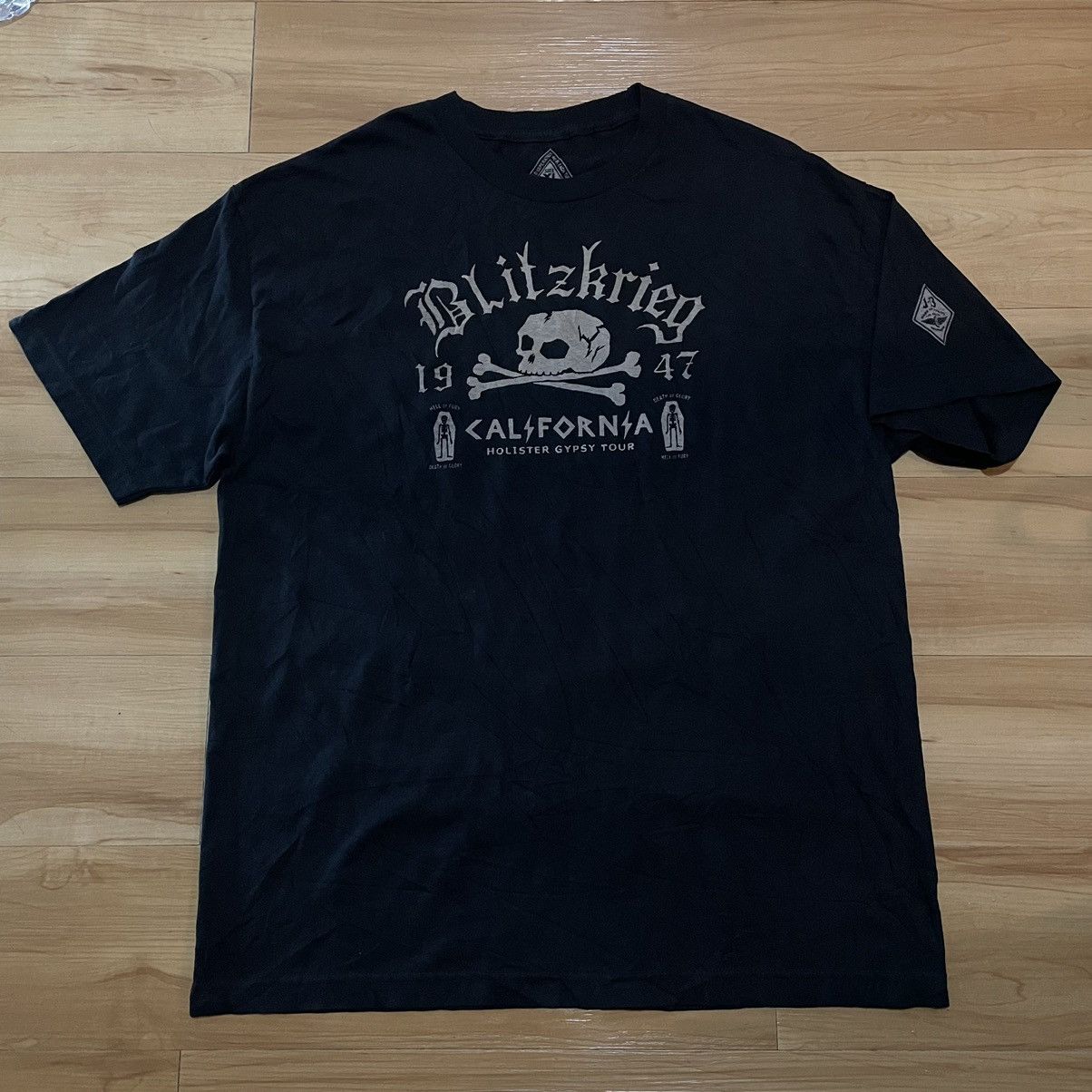 Johnson Motors Johnson motors Blitzkrieg 1947 California Hollister t-shirt Size US XL / EU 56 / 4 - 2 Thumbnail
