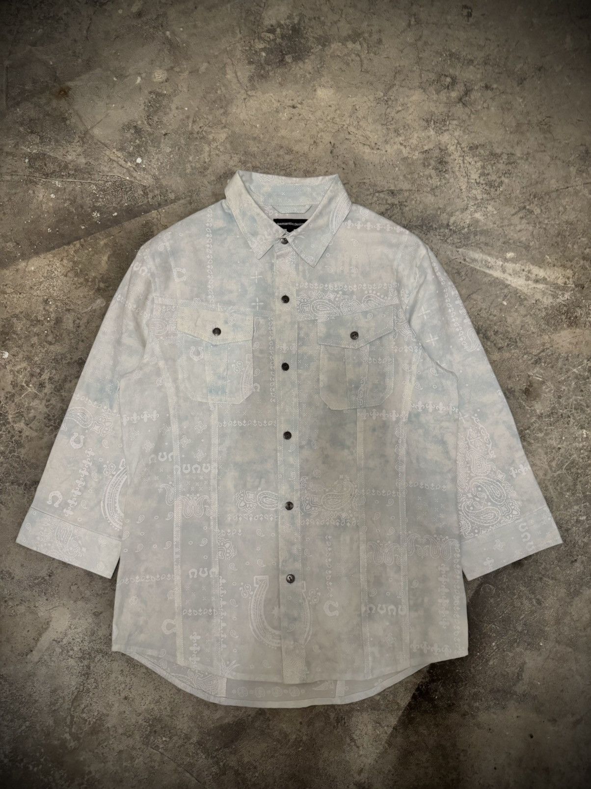 semanticdesign Rare semanticdesign Bandana Three-Quater Button Ups Size US M / EU 48-50 / 2 - 1 Thumbnail