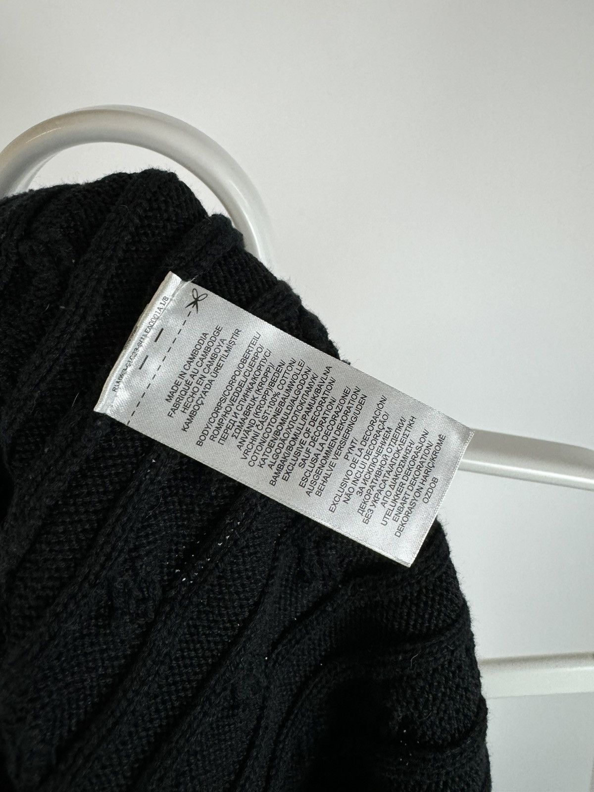 Vintage Vintage Lauren Ralph Lauren Full Zip Black Label Sweater Size XL / US 12-14 / IT 48-50 - 4 Thumbnail