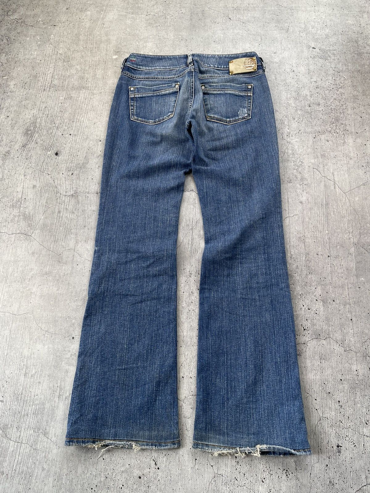 Diesel × Vintage Vintage Y2K Diesel jeans denim faded stretwear style size 32 Size 32" / US 10 / IT 46 - 1 Thumbnail