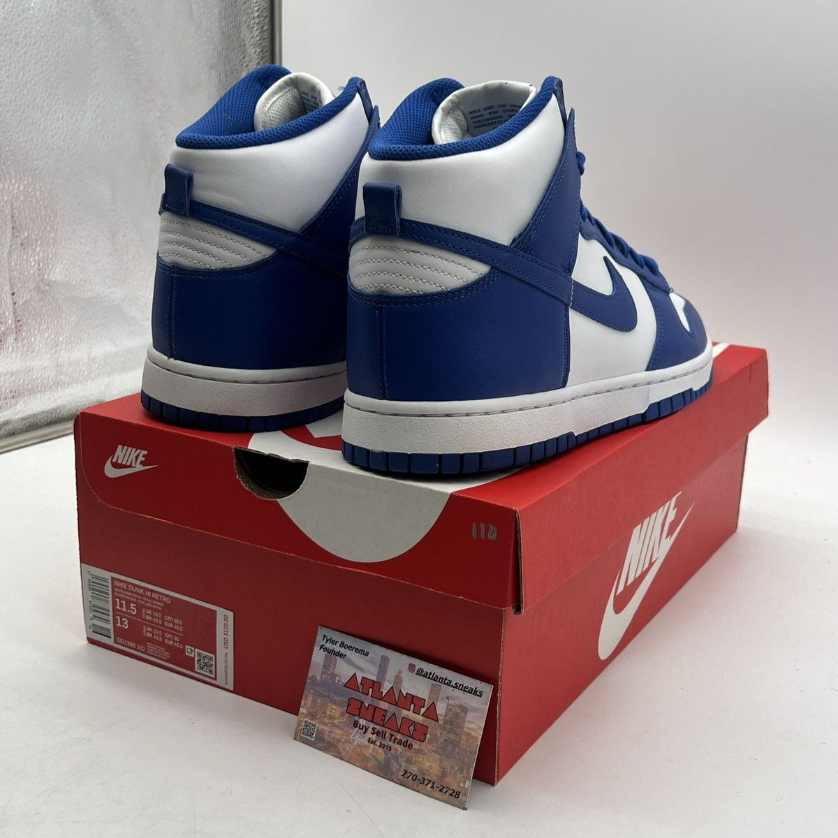 Nike Nike dunk high Kentucky Size US 11.5 / EU 44-45 - 5 Thumbnail