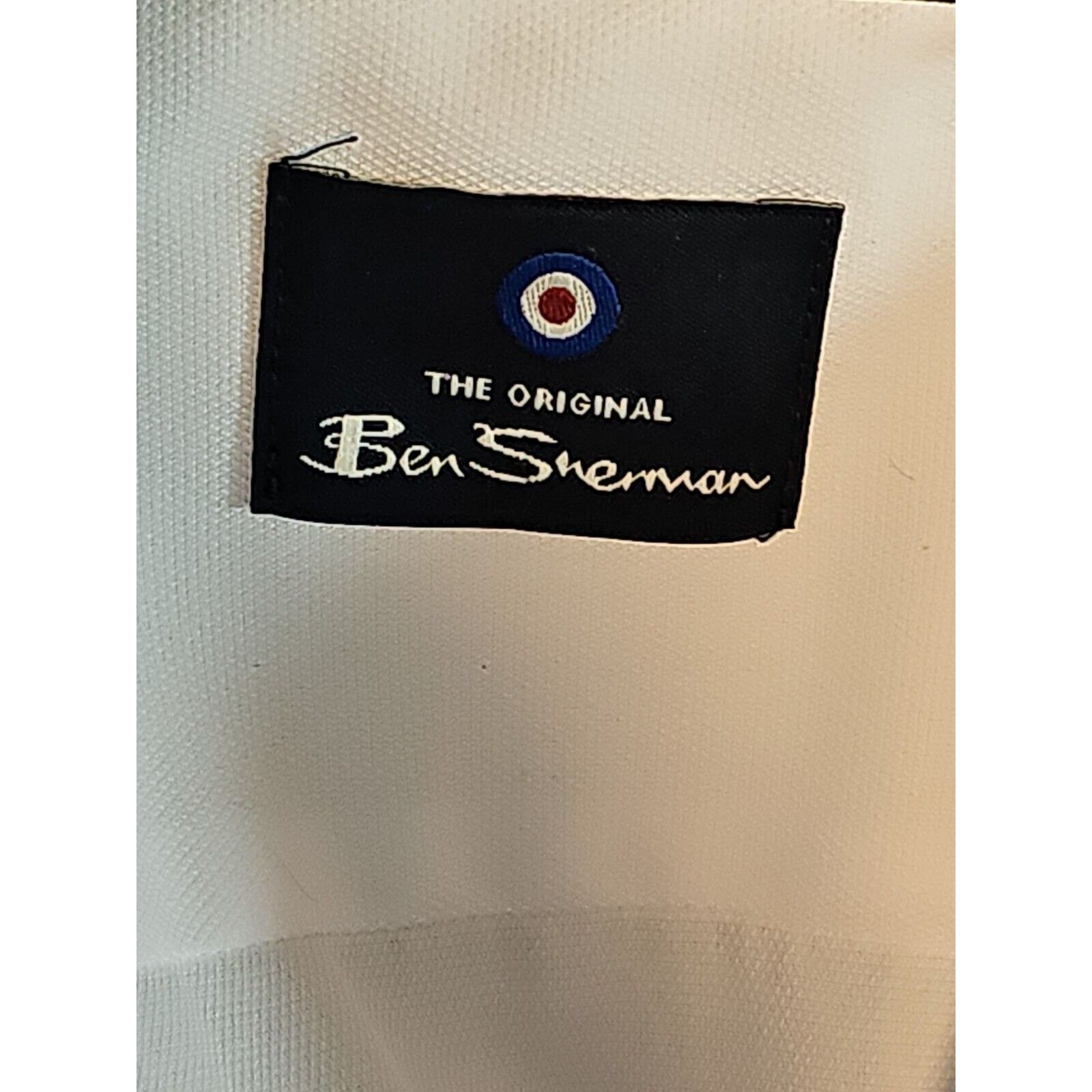 Ben Sherman Ben Sherman White Slim Fit Dress Shirt - Medium Size US M / EU 48-50 / 2 - 3 Thumbnail