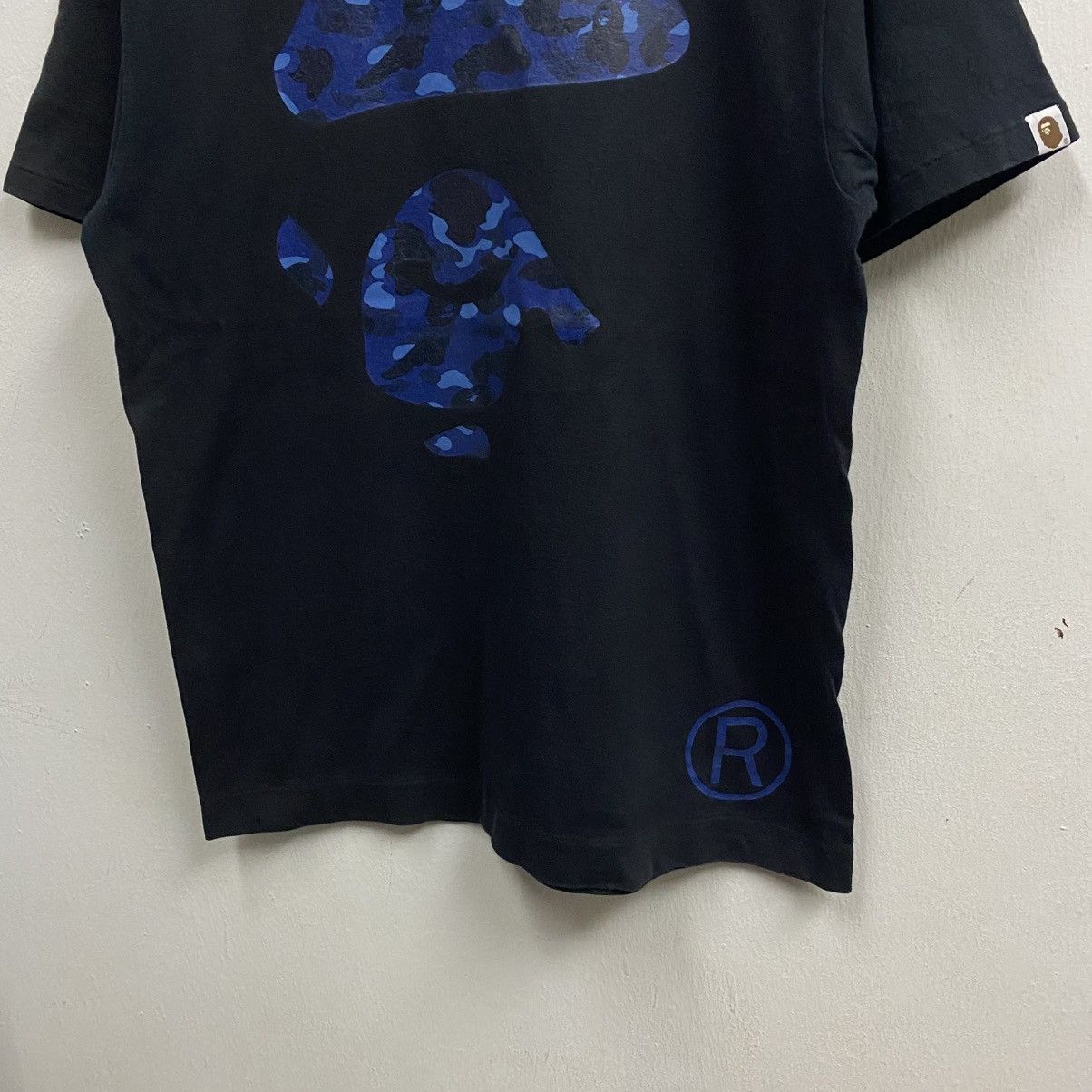Bape Bape Camo Ape Face Tee Size US L / EU 52-54 / 3 - 4 Thumbnail