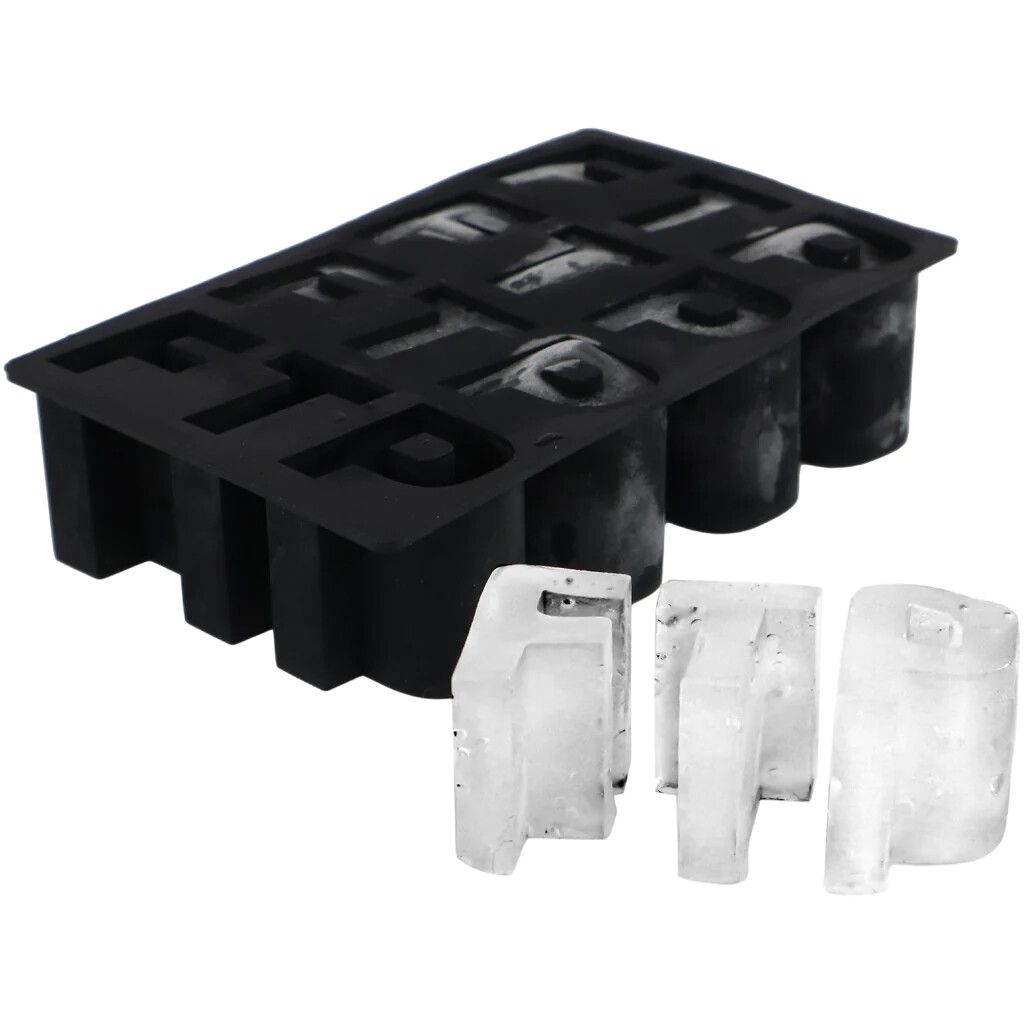 Pre-owned Fuck The Population X Thrasher Ftp Logo Ice Tray In Black