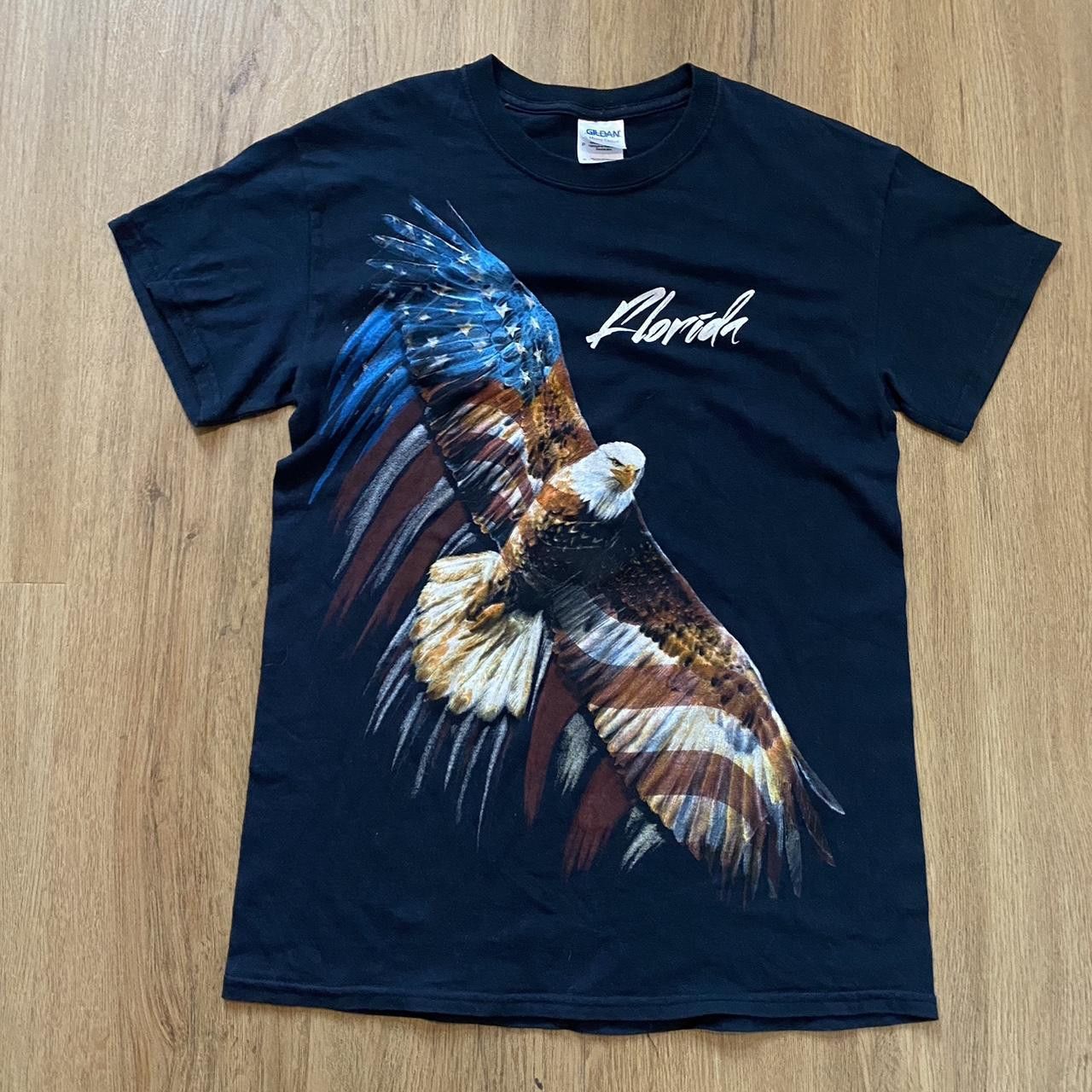 Gildan Navy American Eagle T-shirt #EagleTee USA Size US S / EU 44-46 / 1 - 1 Thumbnail