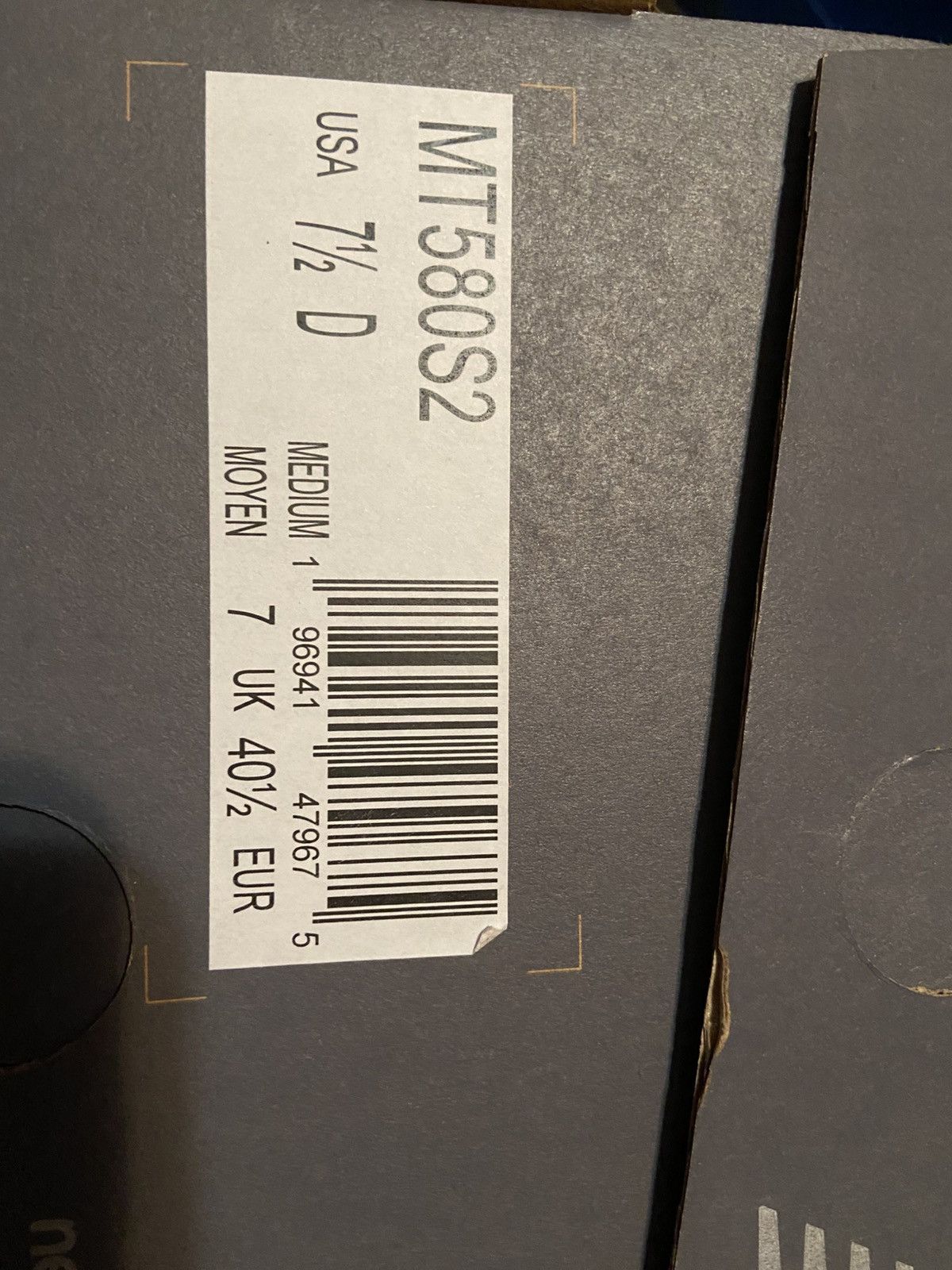 New Balance New Balance 580 size? rare new size 7,5US 'Purple Plum' Size US 7.5 / EU 40-41 - 13 Thumbnail