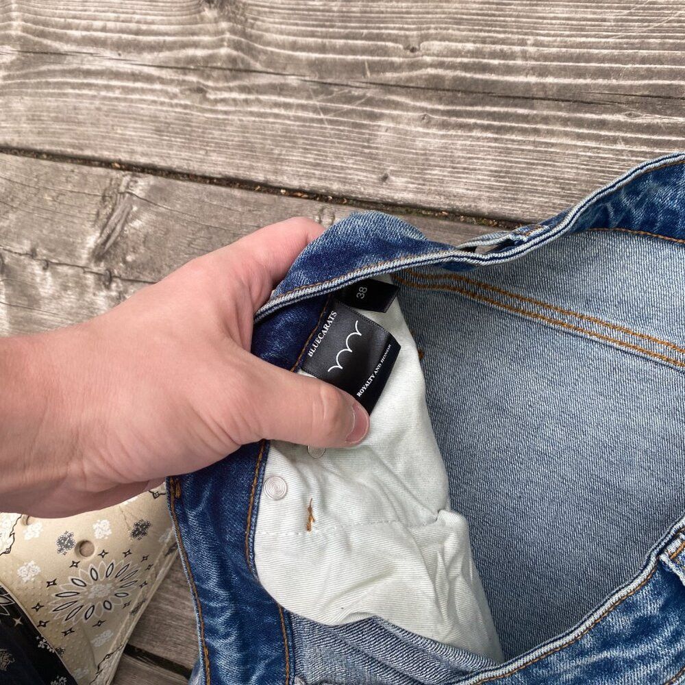 Japanese Brand × Vintage Vintage Japanese Denim Bluecarats Designer Jeans Size 38 Bl Size US 38 / EU 54 - 4 Thumbnail