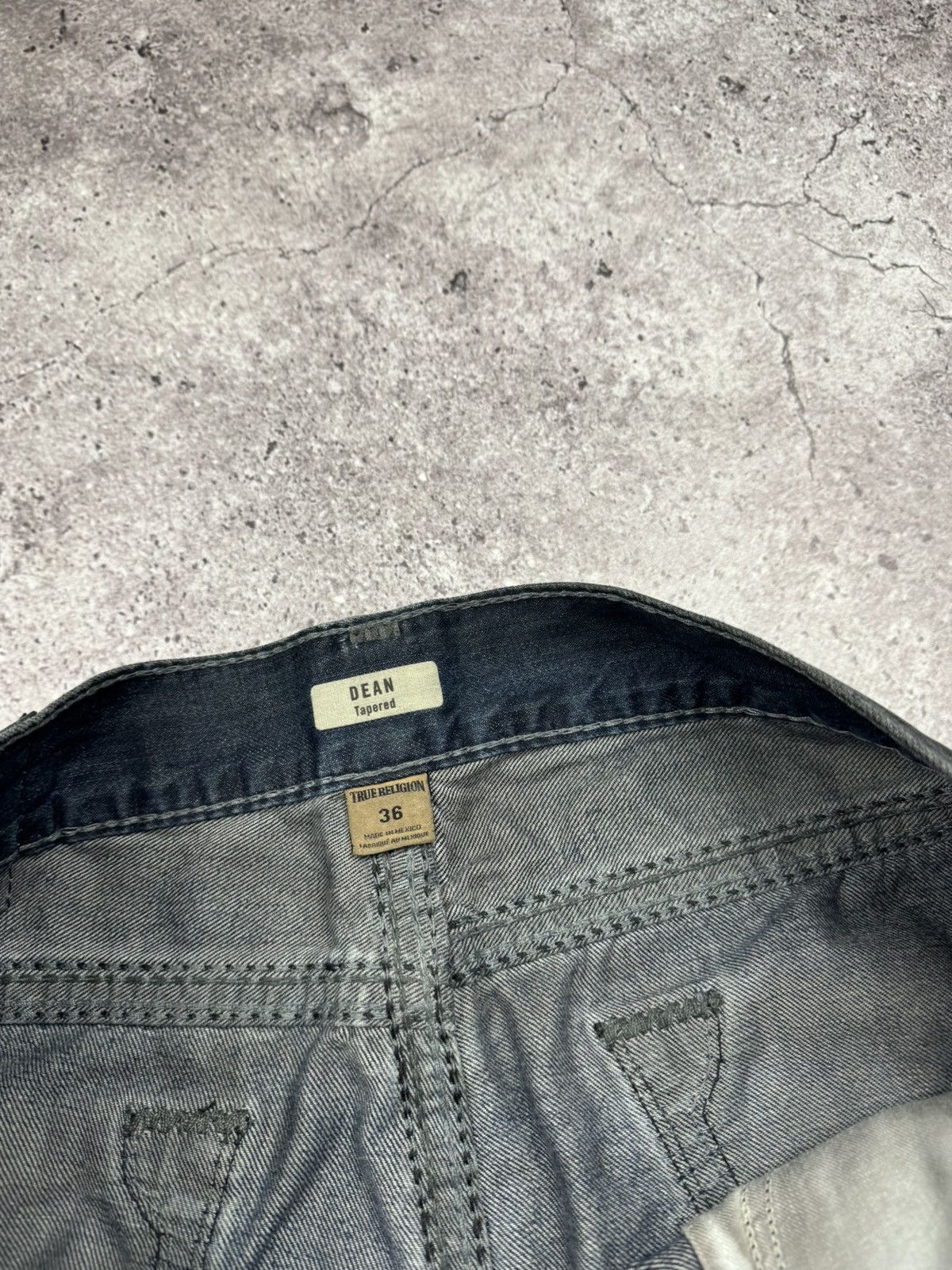 True Religion True Religion Vintage Jeans Flared Wide Baggy Distressed Y2K Size US 31 - 12 Thumbnail