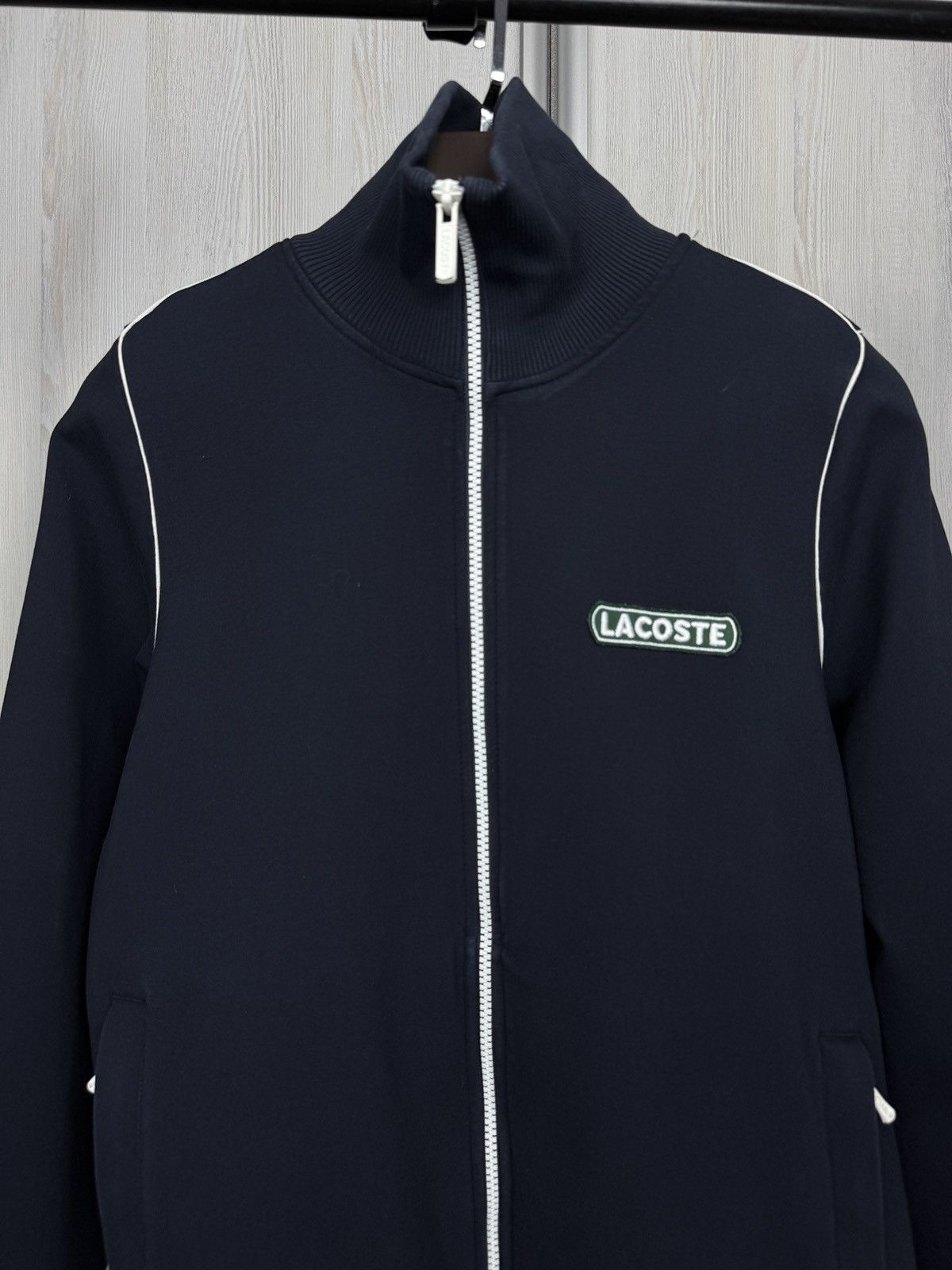 Lacoste Lacoste navy blue full zip track top jacket Size US S / EU 44-46 / 1 - 4 Thumbnail