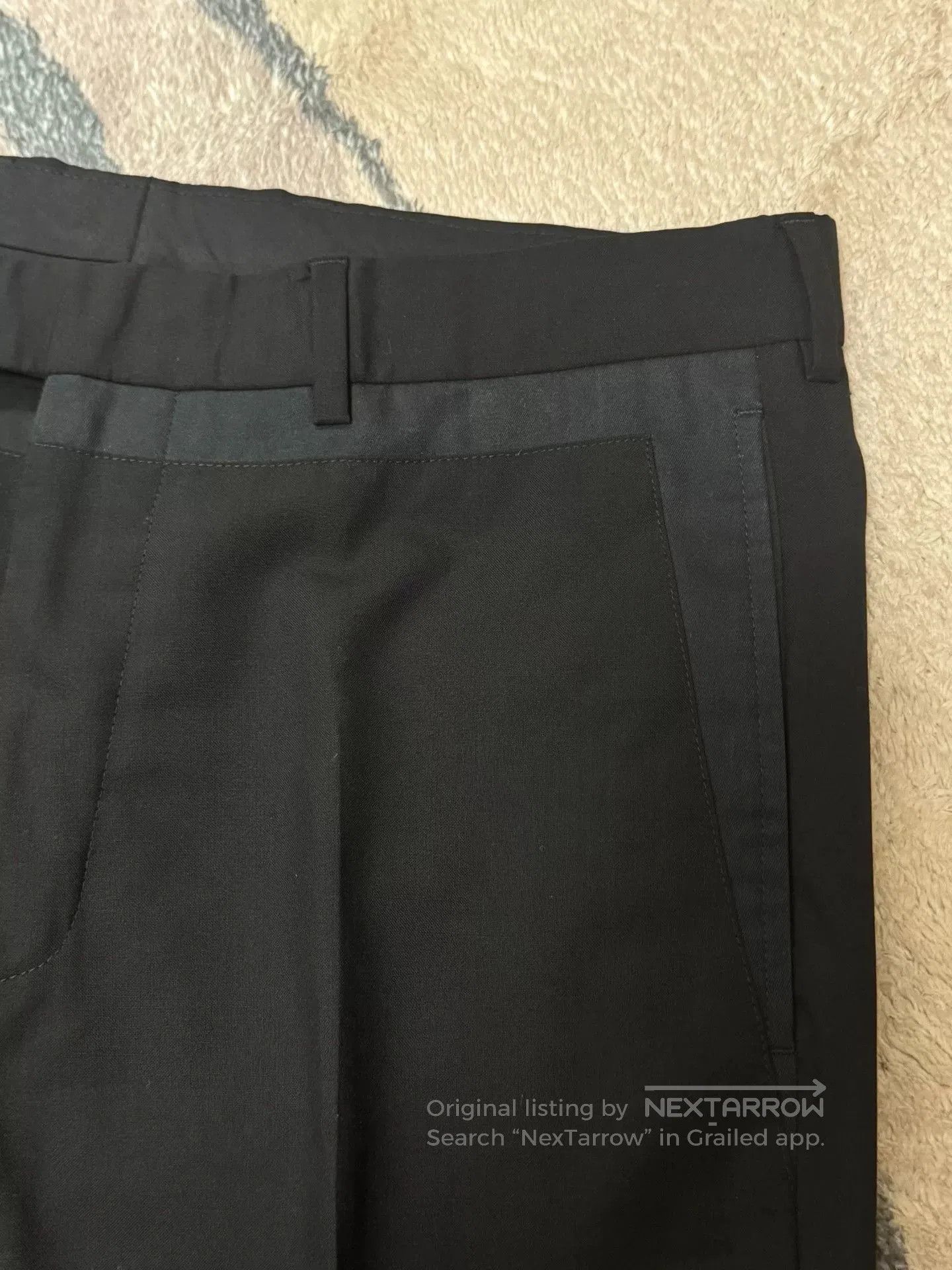 Dior Diorhomme Men's Straight Wool Trousers. Size US 30 / EU 46 - 2 Thumbnail