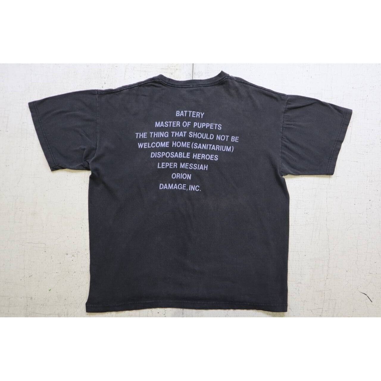 Giant Vintage 90s Metallica Master Of Puppets 1994 Giant Tag XL Size US XL / EU 56 / 4 - 3 Thumbnail