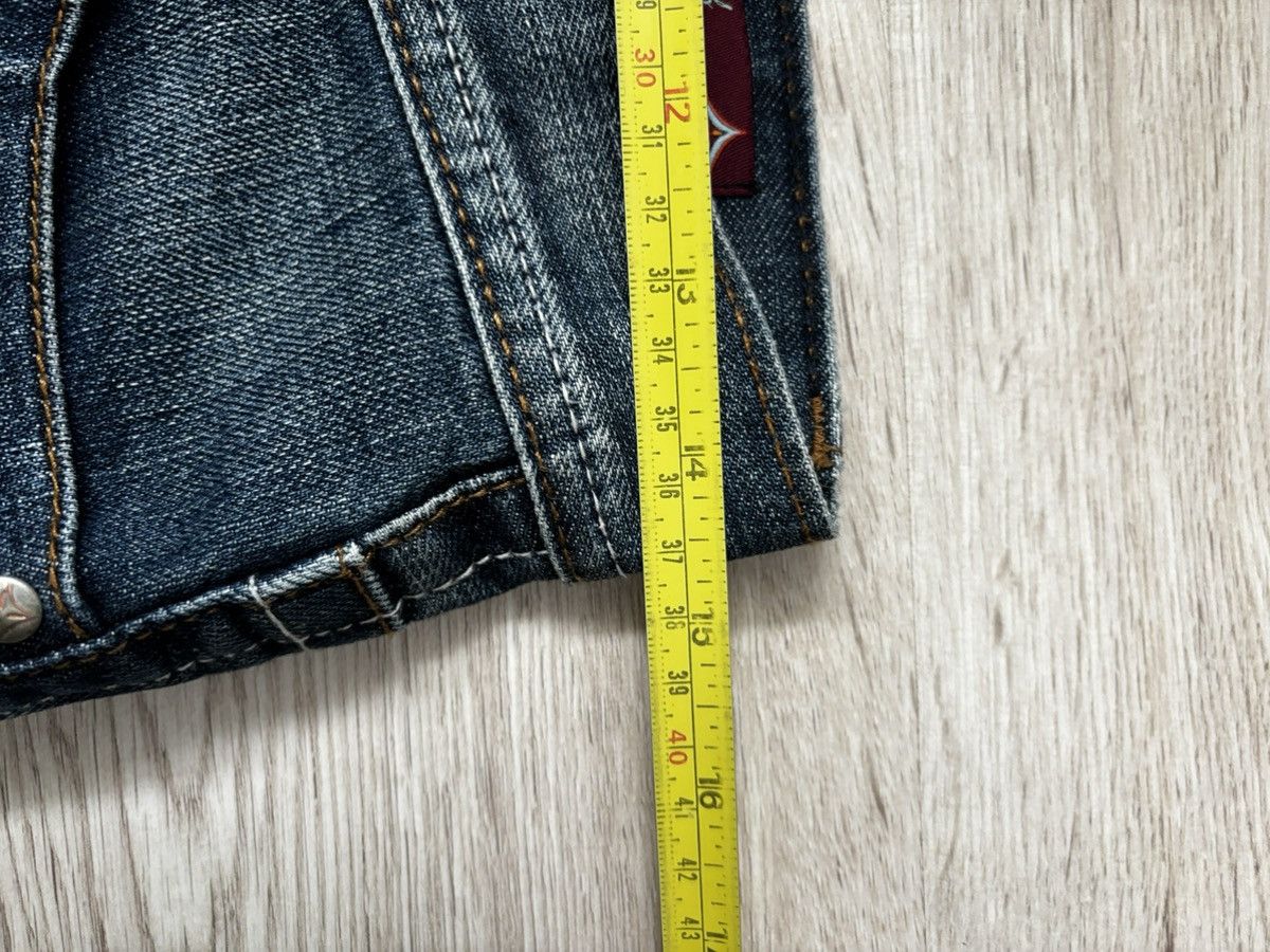 Other People of the World Vintage Y2K Flare Jeans Made in USA Size 25" / US 0 / IT 36 - 20 Thumbnail