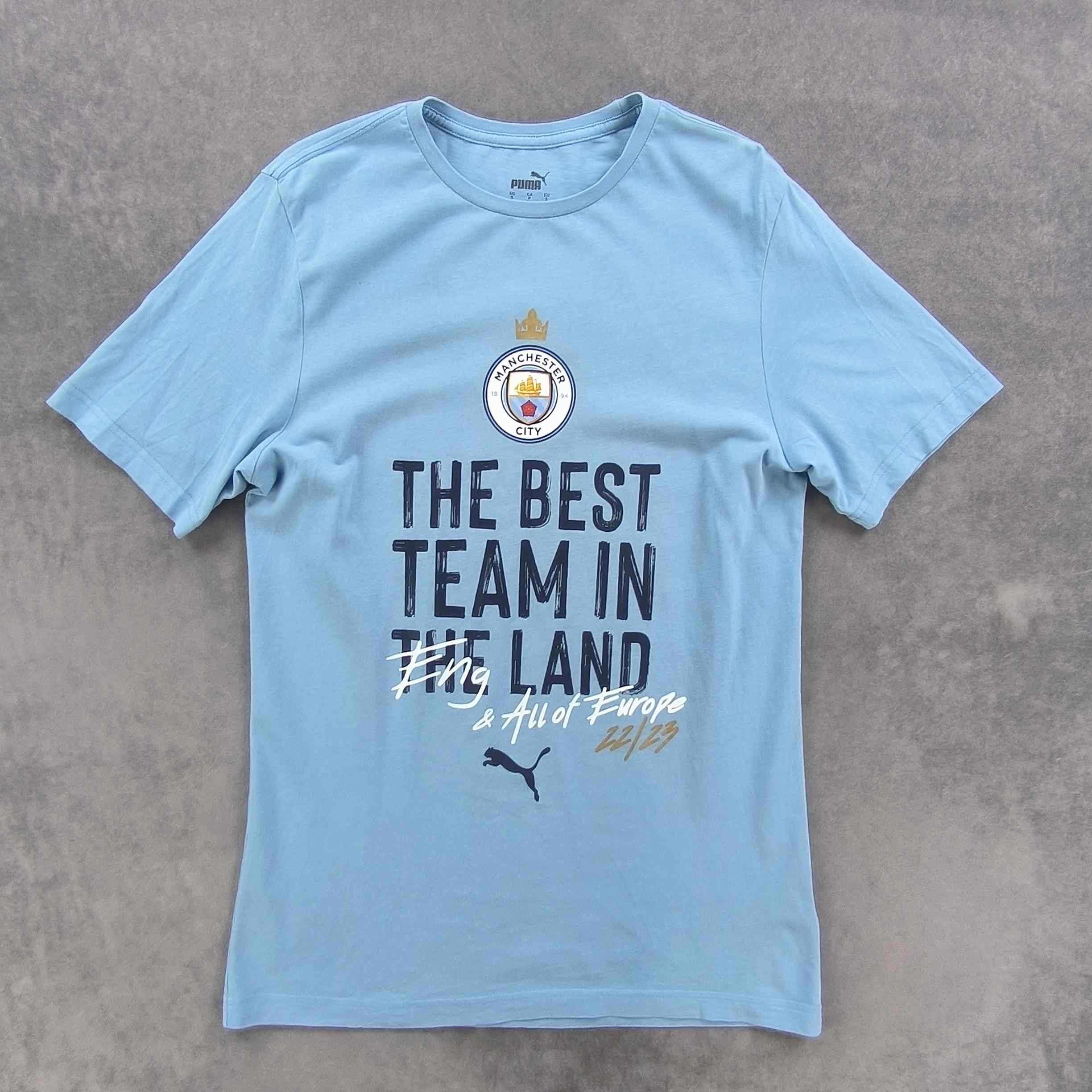 Puma Manchester City 2022-23 Puma football tee shirt size S Size US S / EU 44-46 / 1 - 1 Thumbnail