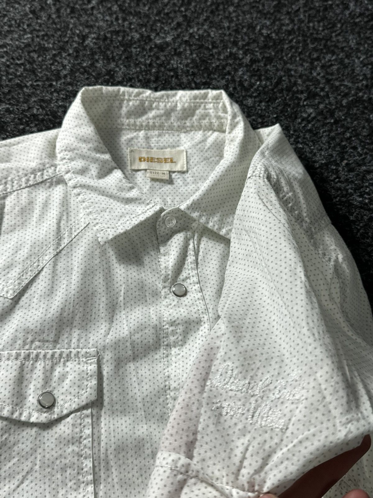 Diesel × If Six Was Nine × Vintage VNTG Diesel Avant-garde Shirt 90s very rare Streetwear Size US M / EU 48-50 / 2 - 5 Thumbnail
