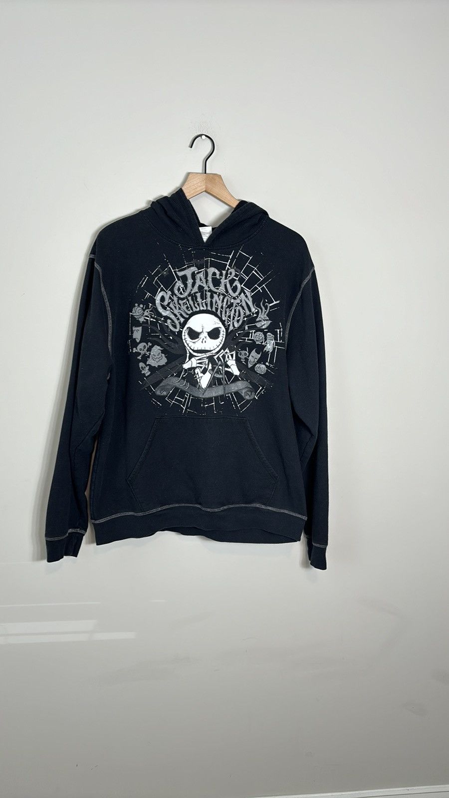Disney × Vintage Vintage Disney Nightmare Before Christmas Hoodie Size US XL / EU 56 / 4 - 1 Thumbnail