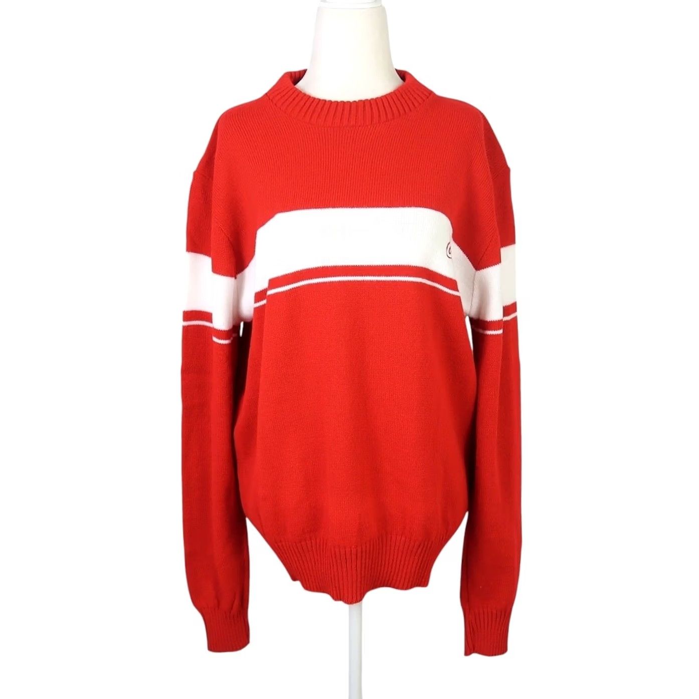 Vintage VINTAGE The Knit Shirt Exchange red Coca-Cola knit sweater Mens L Shirt Size US L / EU 52-54 / 3 - 2 Thumbnail