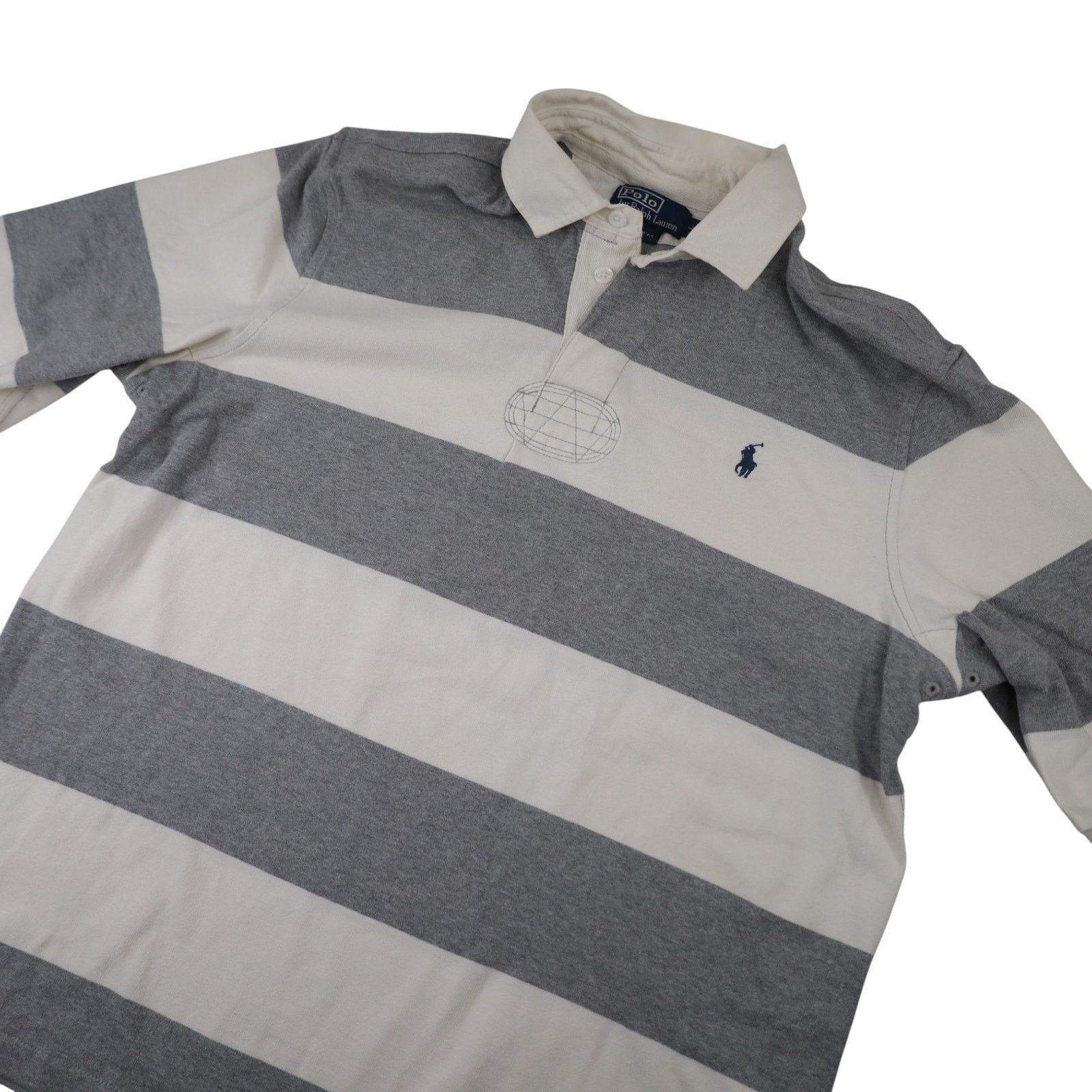 Polo Ralph Lauren Vintage Polo Ralph Lauren Rugby Shirt Size US L / EU 52-54 / 3 - 2 Thumbnail