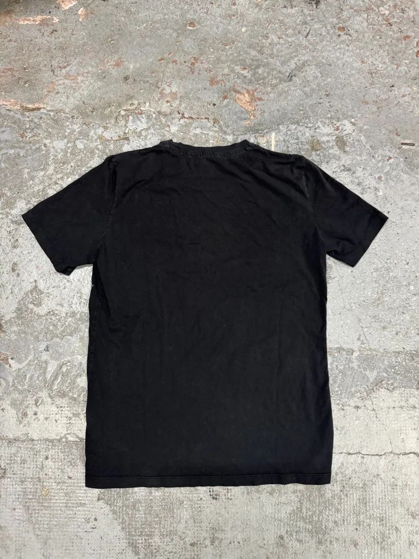 Designer × Just Cavalli × Vintage SS2014 Cavalli 2 Flowers Black T-Shirt Size US M / EU 48-50 / 2 - 4 Thumbnail