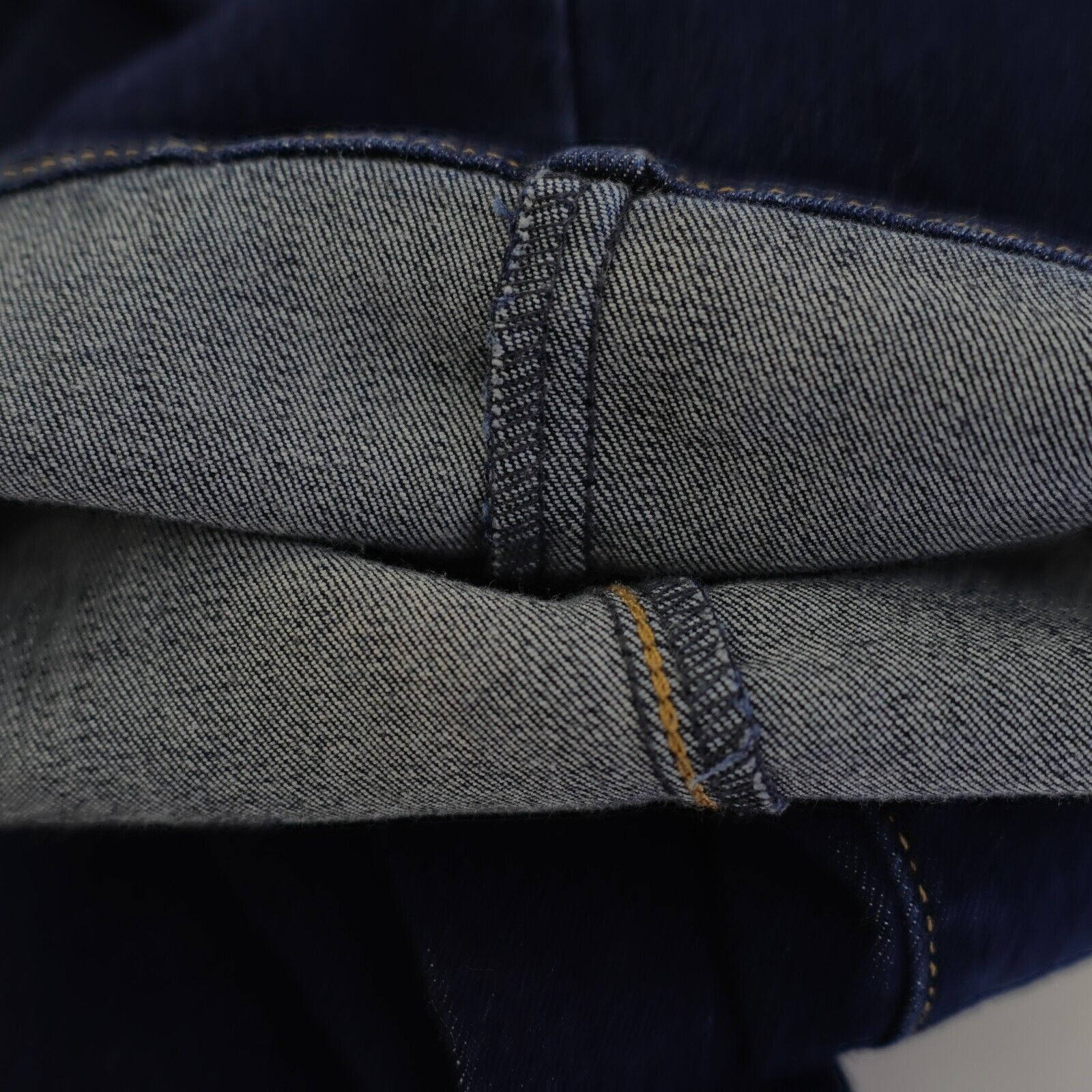 Levi's Levi's 505 Straight Dark Stone Wash Blue Denim Jeans High Ri Size 36" / US 14 / IT 50 - 7 Thumbnail