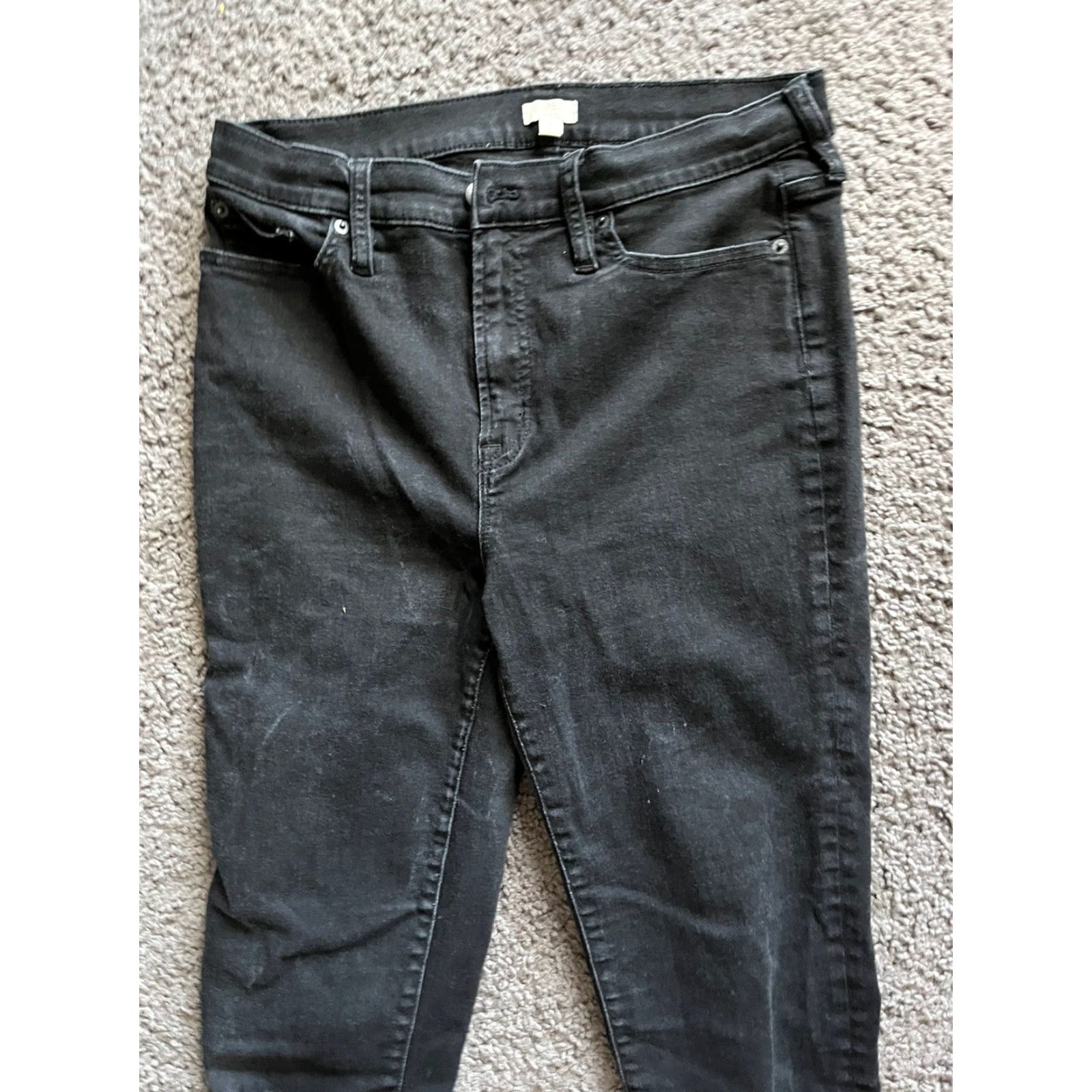 J.Crew J.CREW Factory Black Skinny Jeans Women Size 31 Regular Size 24" / US 00 / IT 34 - 2 Thumbnail