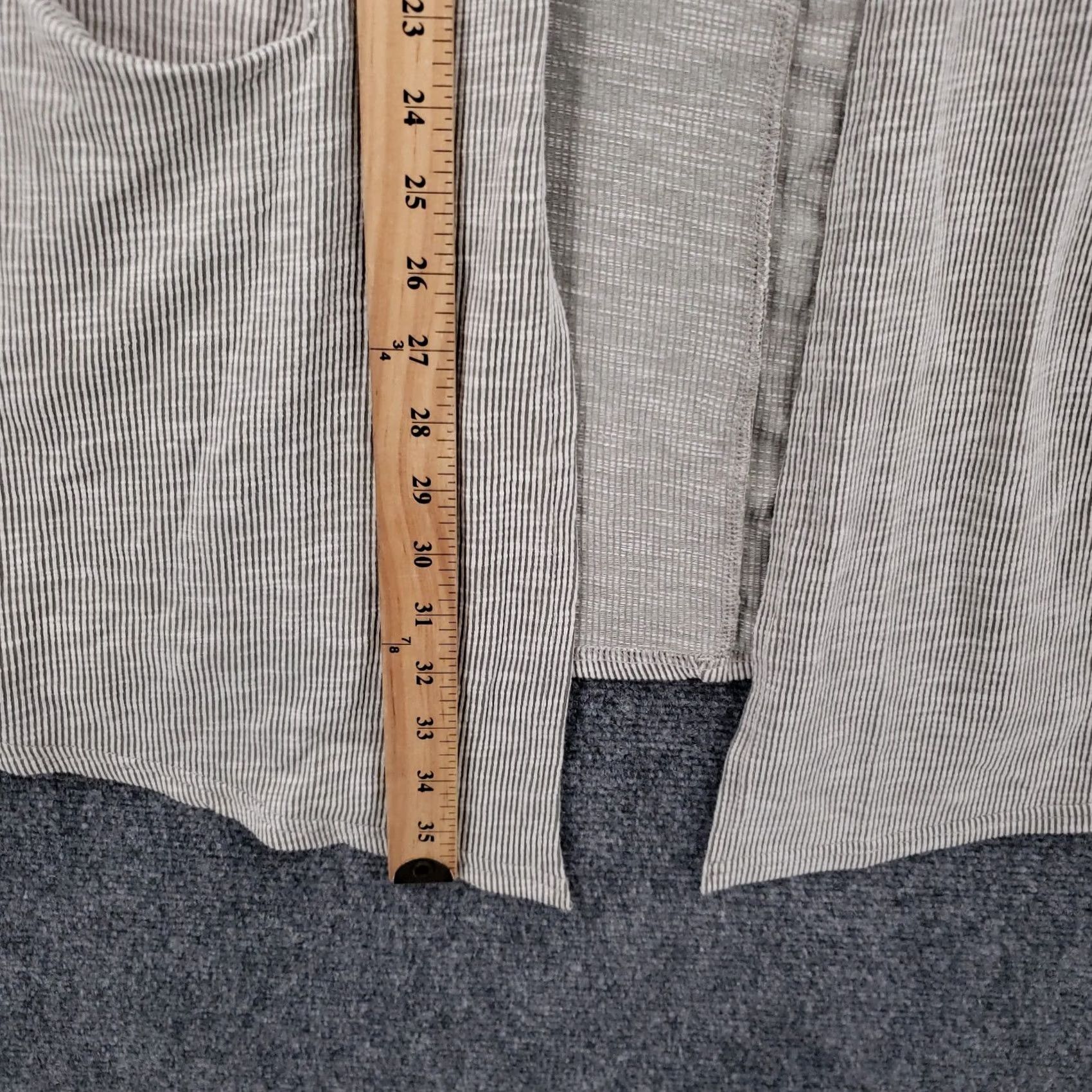 DONNI. Donni Cardigan Womens One Size Gray Osfa Knit Long Sleeve Ribbed Pockets Stretch Size ONE SIZE - 5 Thumbnail