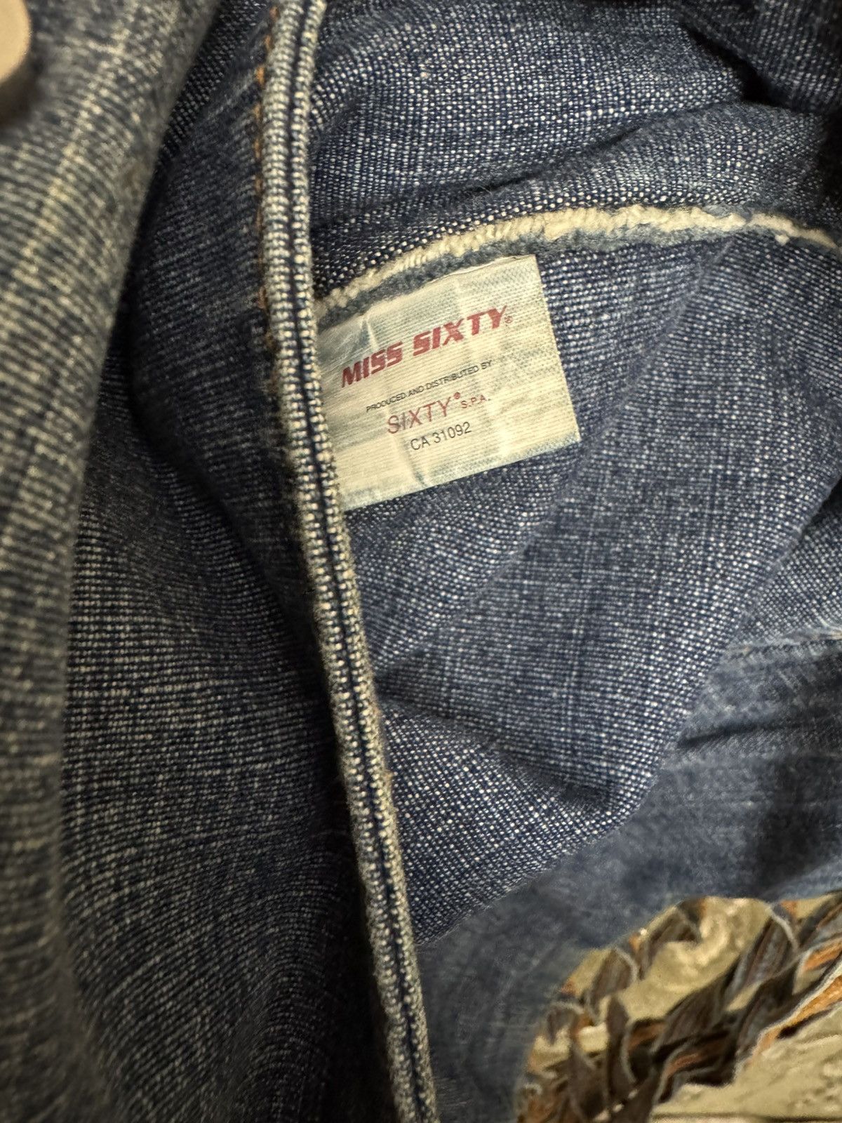 Miss Sixty Miss sixty Vintage Y2K style denim shoulder bag Size ONE SIZE - 12 Thumbnail