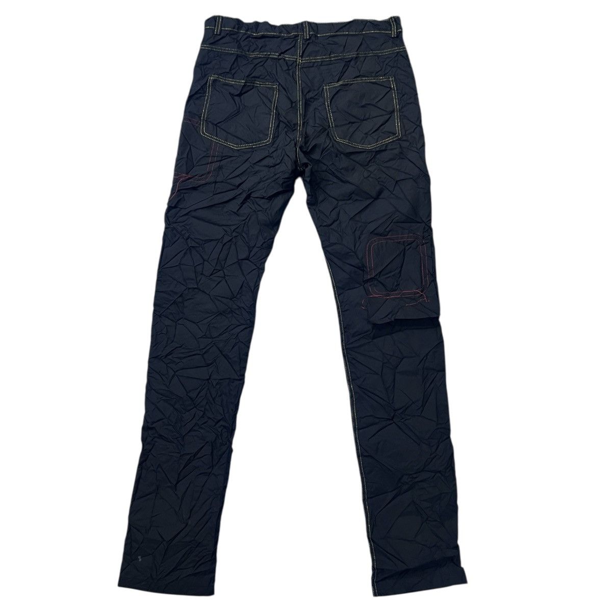 KANGHYUK KANGHYUK 19SS COLLECTION 5 Crinkled Patchwork Nylon Trousers Size US 44 / EU 60 - 6 Thumbnail