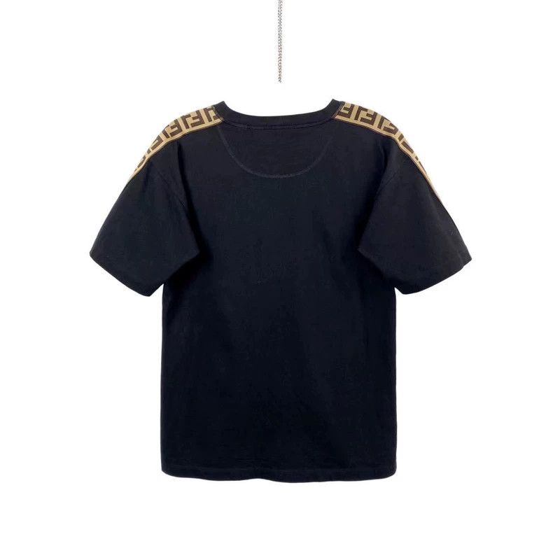 Fendi Fendi size 38 Round double f pattern side logo short slee Size US XXS / EU 40 - 2 Thumbnail