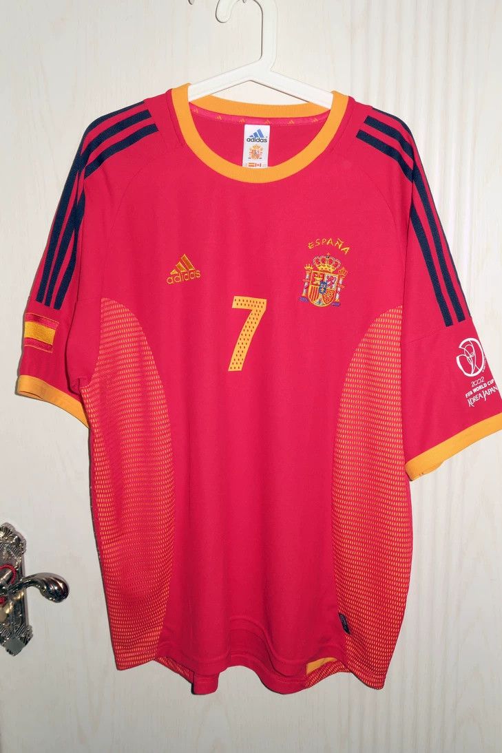 Other 2002 Spain #7 Raúl Jersey Home Size US M / EU 48-50 / 2 - 2 Thumbnail