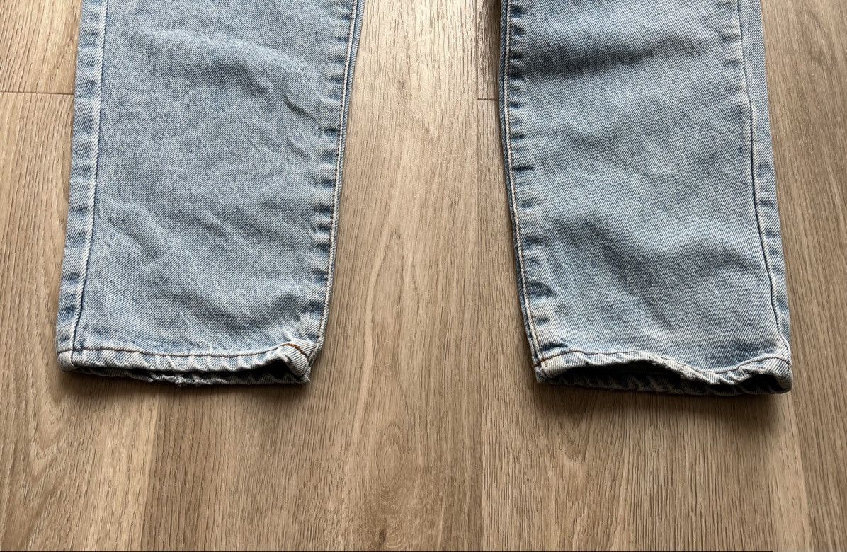Diesel × Vintage Vintage 90s Diesel Washed Blue Jeans AvantGarde Denim Pants Size US 30 / EU 46 - 2 Thumbnail