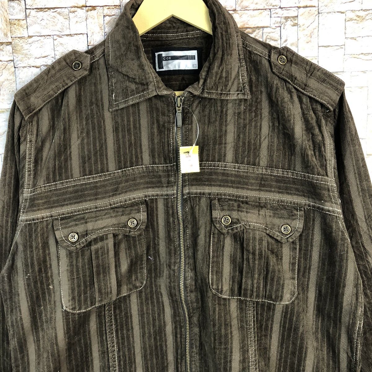 Vintage Cox Brown vintage Jacket #A661 Size US M / EU 48-50 / 2 - 5 Thumbnail