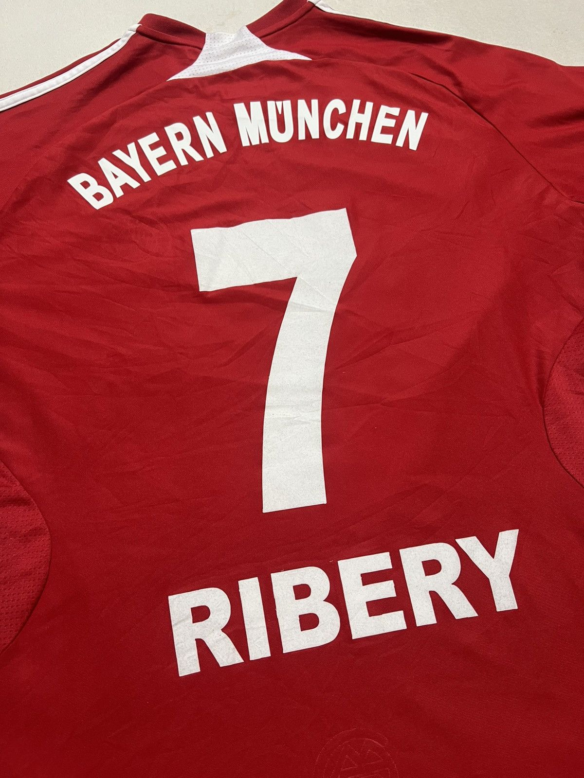 Adidas Bayern Munich 2007 Adidas Home Jersey Size US L / EU 52-54 / 3 - 4 Thumbnail